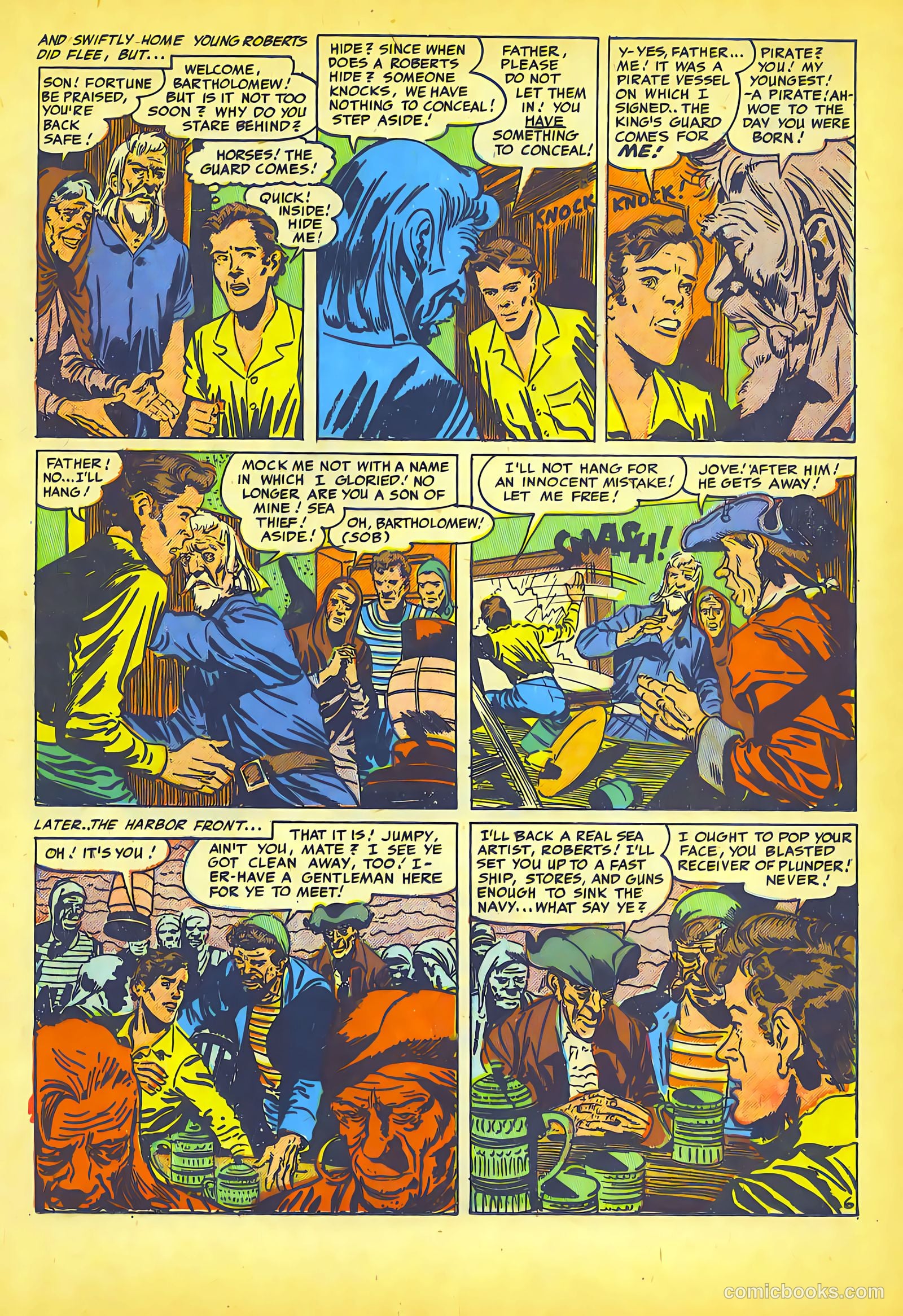 Pirates Comics #1 (1950, Streamline) — page 25 of 52