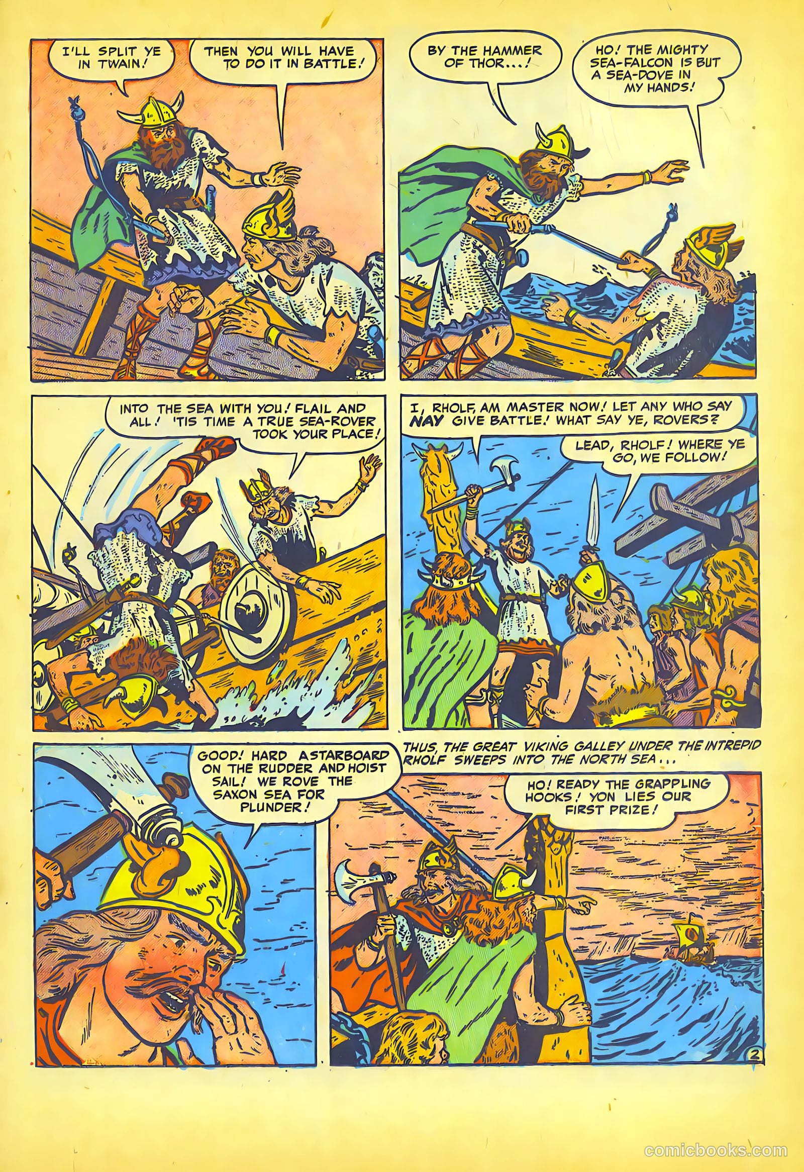 Pirates Comics #1 (1950, Streamline) — page 31 of 52