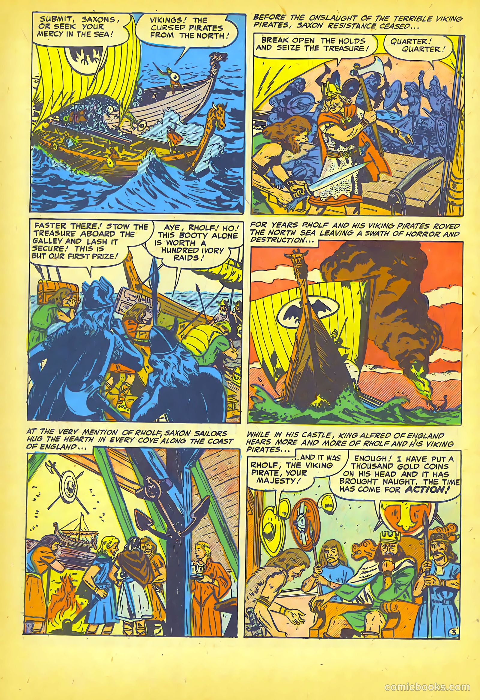 Pirates Comics #1 (1950, Streamline) — page 32 of 52