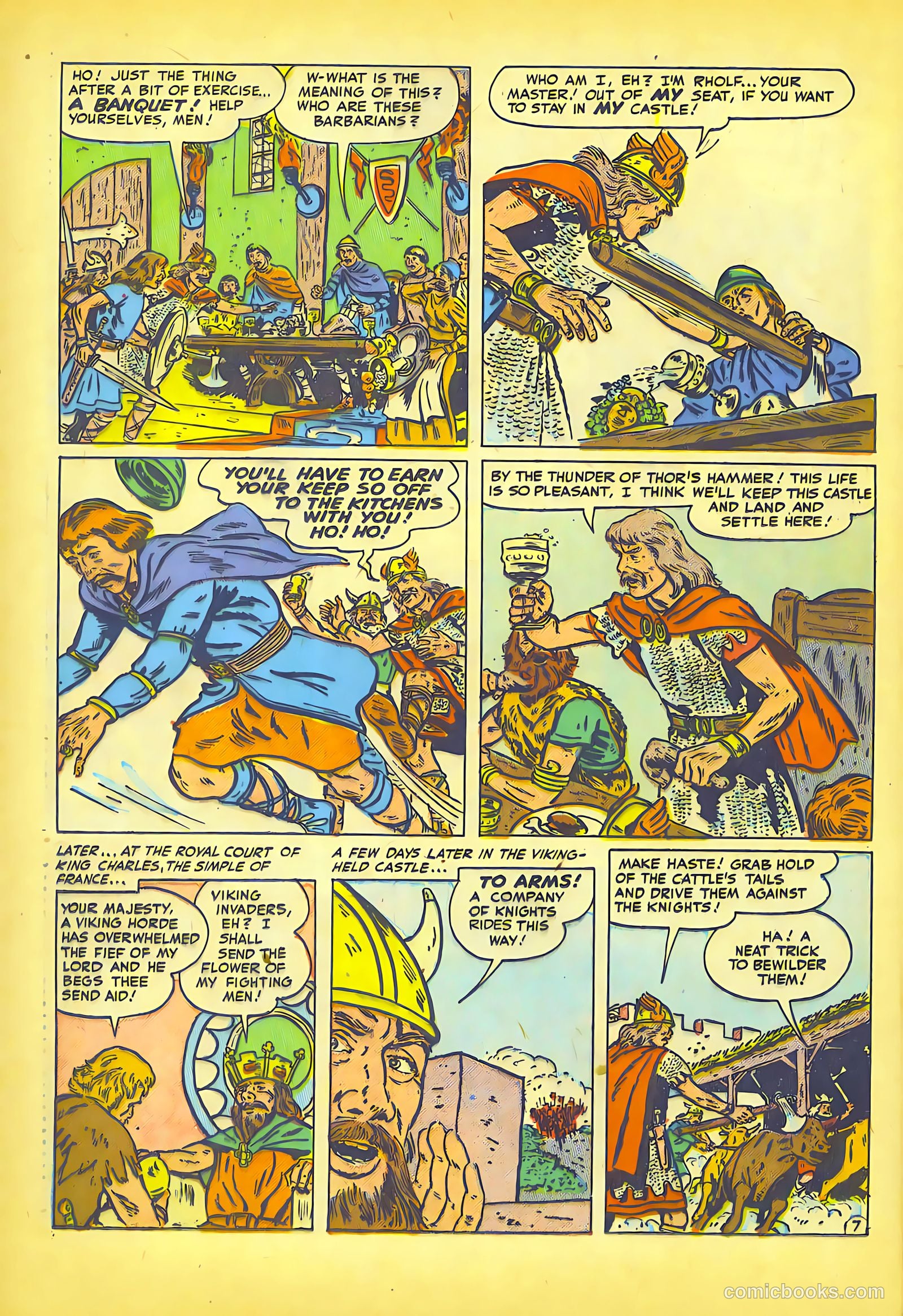 Pirates Comics #1 (1950, Streamline) — page 36 of 52