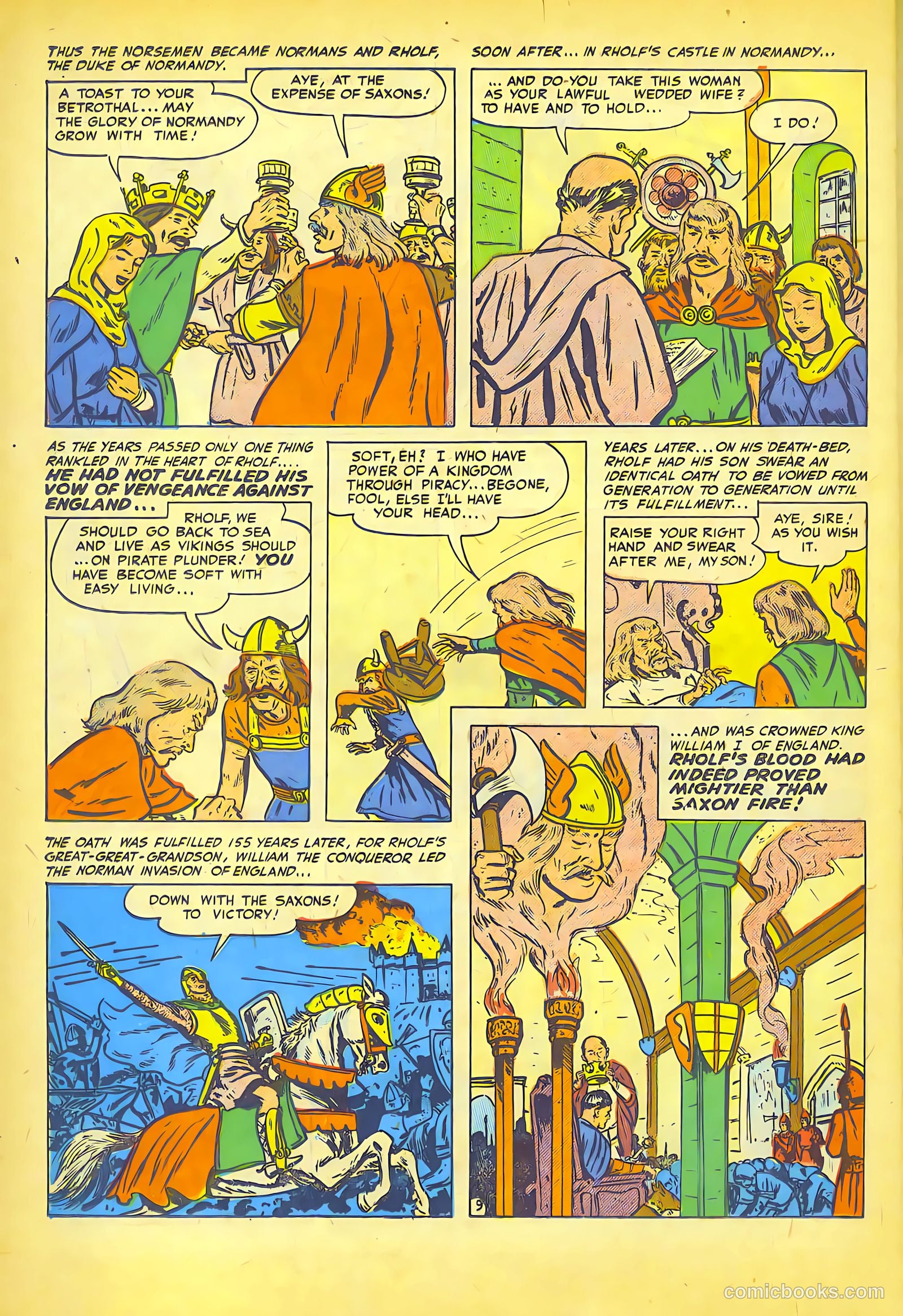 Pirates Comics #1 (1950, Streamline) — page 38 of 52