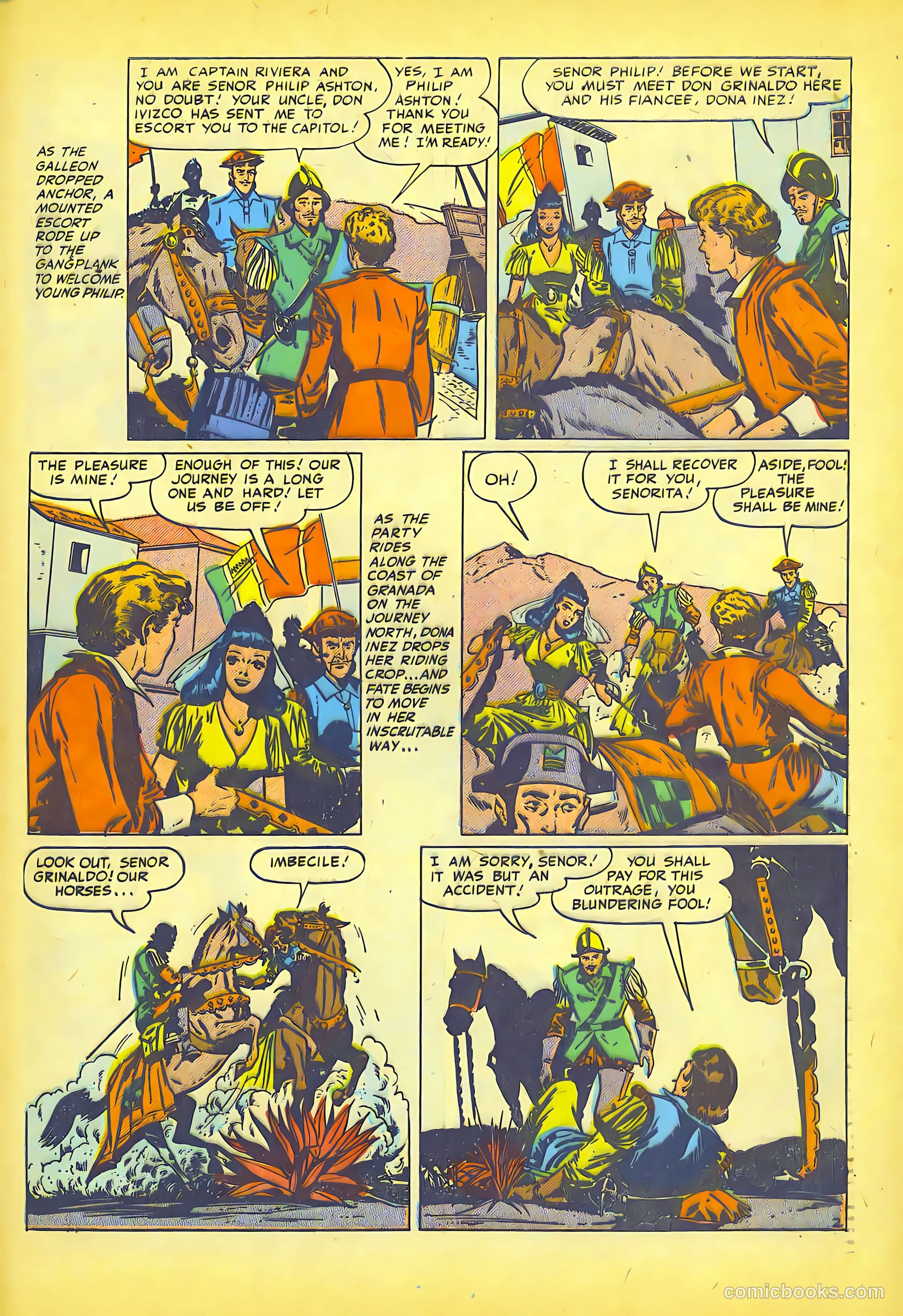 Pirates Comics #1 (1950, Streamline) — page 41 of 52