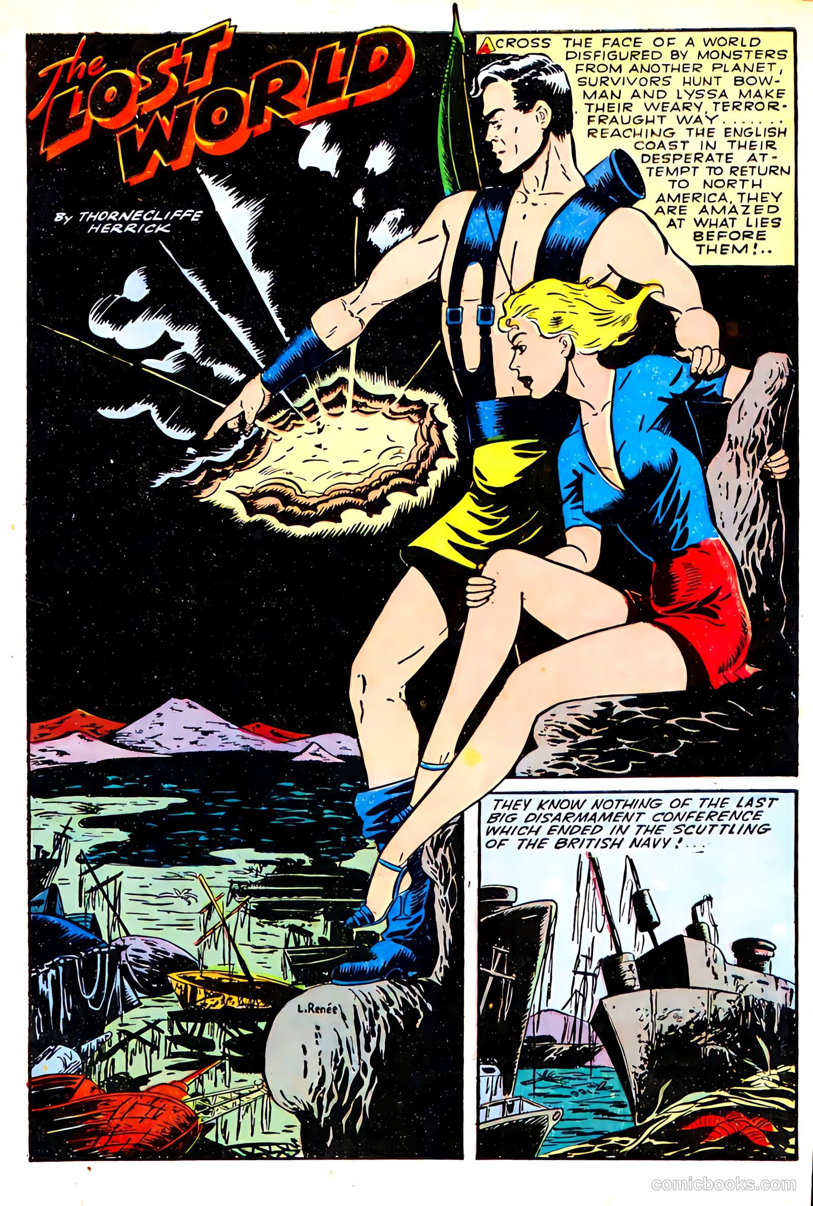 Planet Comics #11 (1941, Fiction House) — page 3 of 52