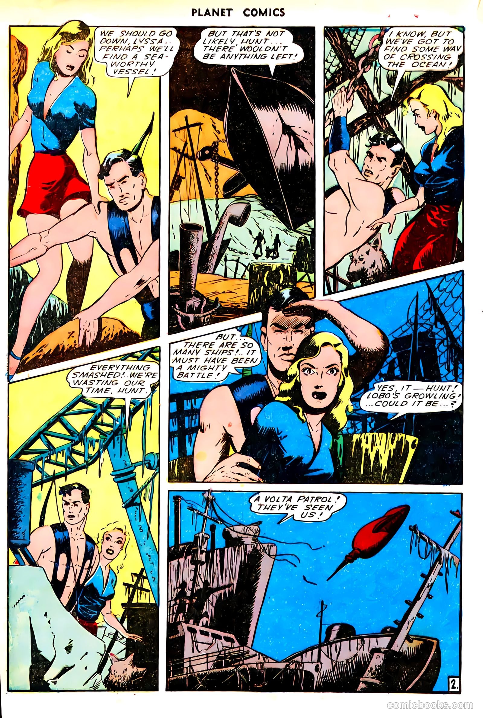 Planet Comics #11 (1941, Fiction House) — page 4 of 52