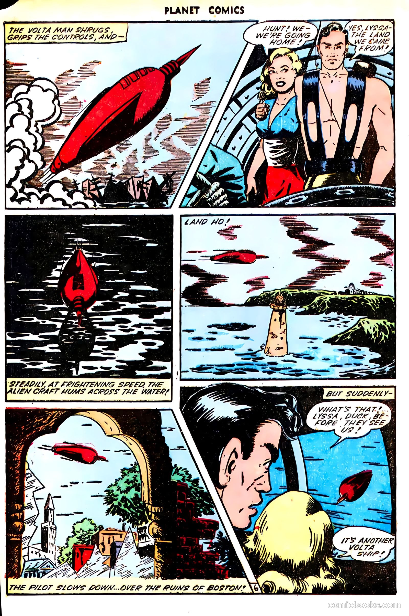 Planet Comics #11 (1941, Fiction House) — page 8 of 52