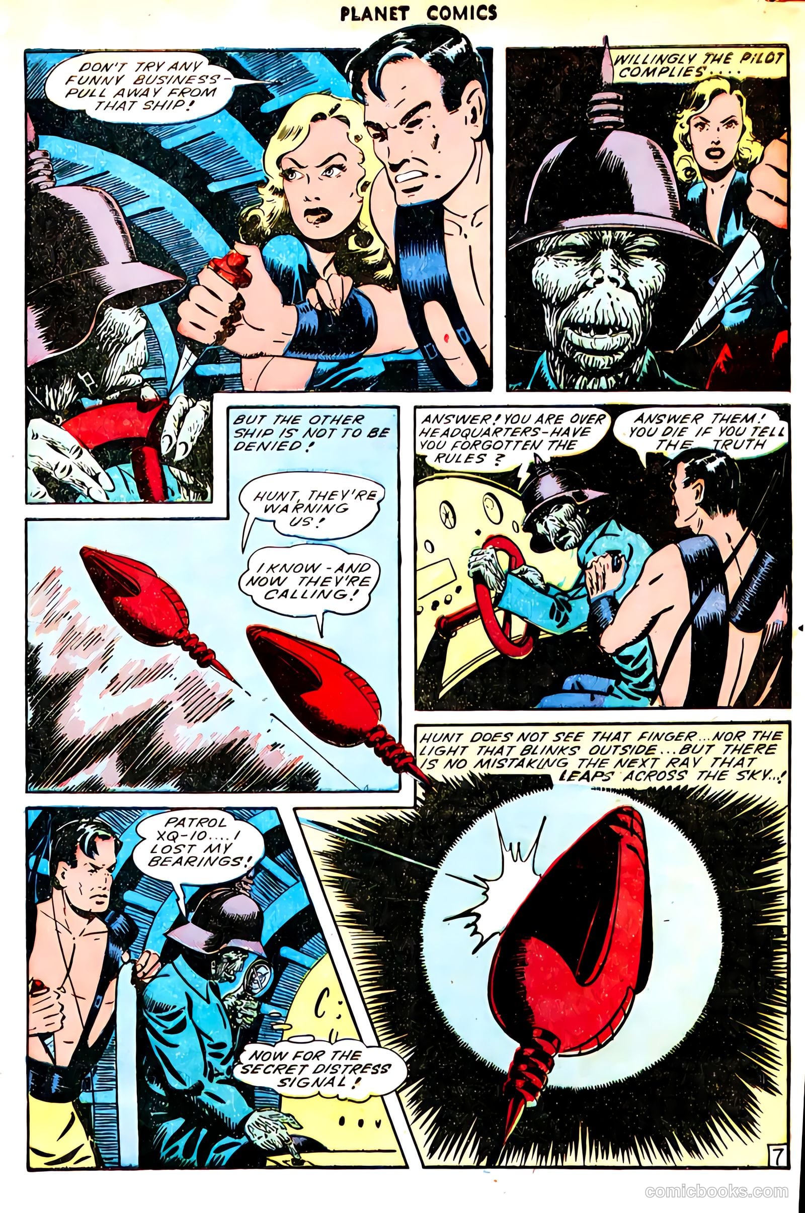 Planet Comics #11 (1941, Fiction House) — page 9 of 52