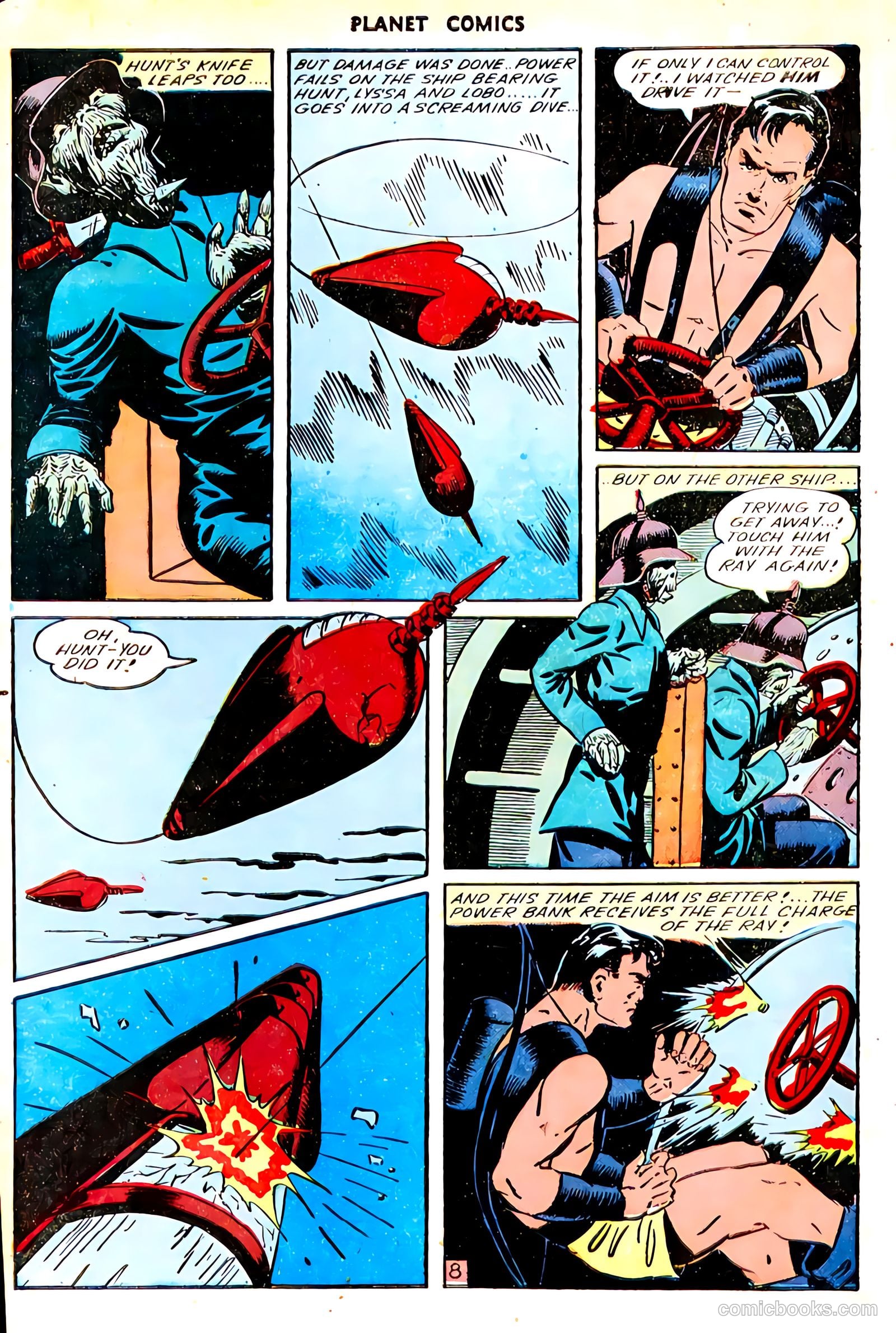 Planet Comics #11 (1941, Fiction House) — page 10 of 52