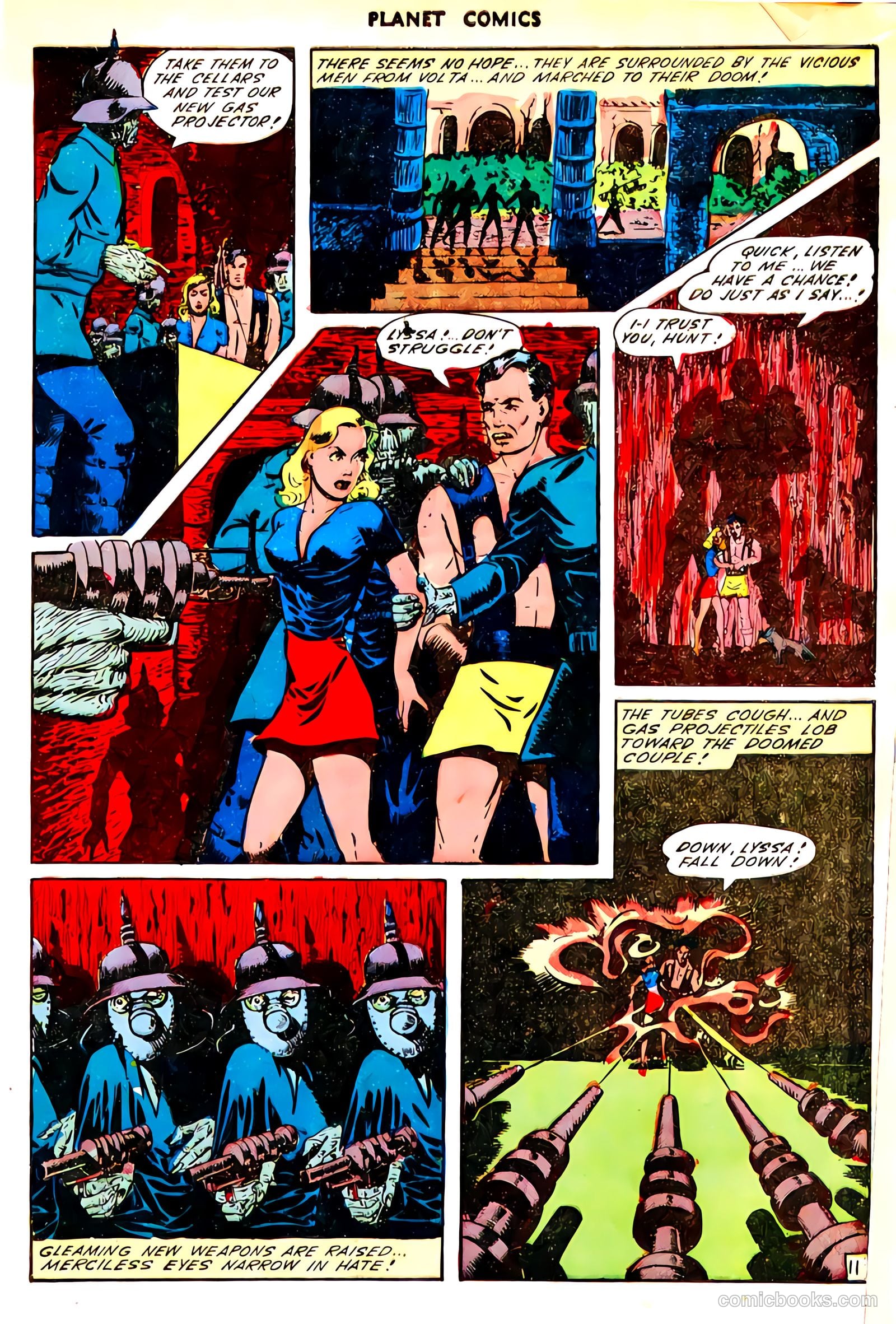Planet Comics #11 (1941, Fiction House) — page 13 of 52