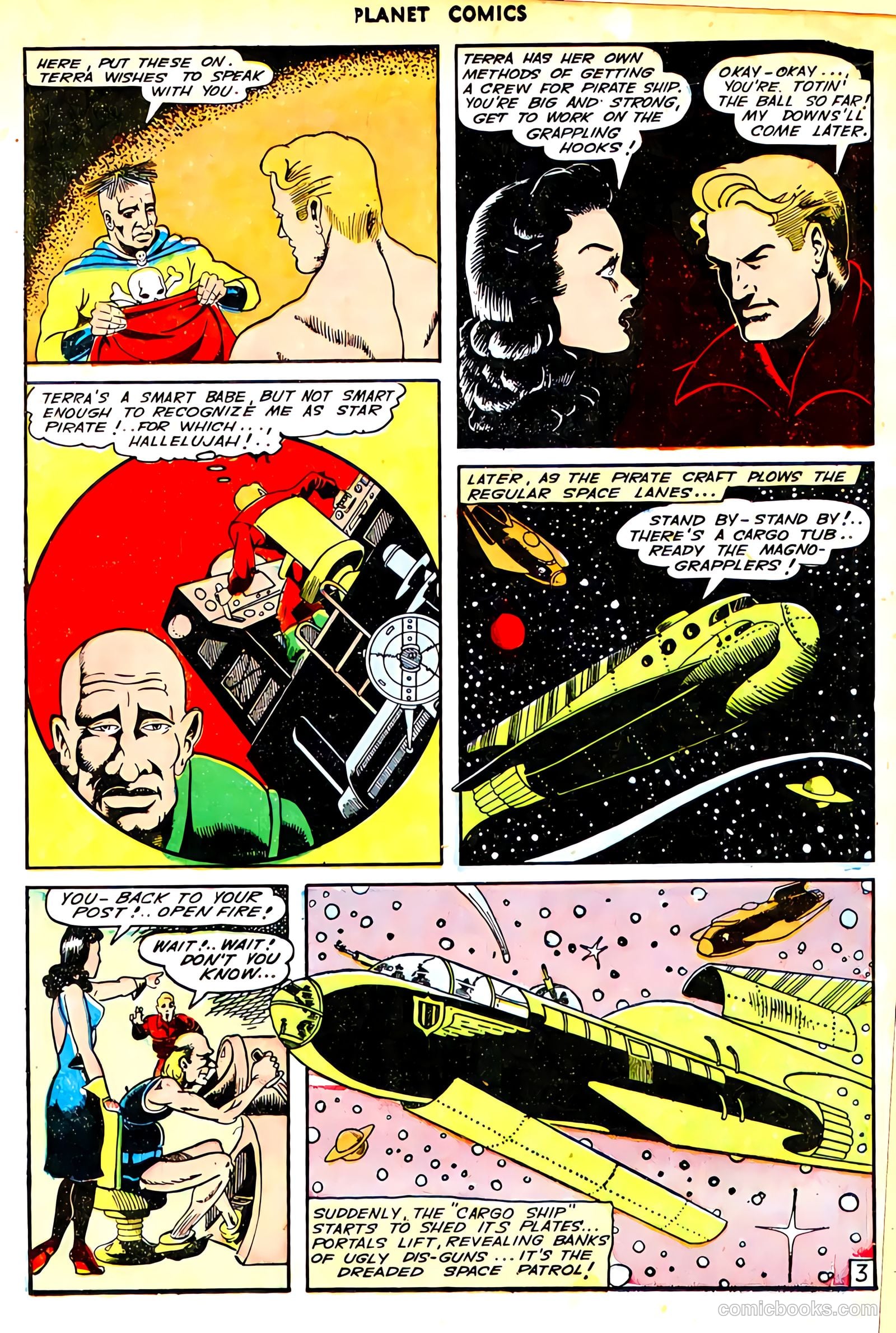 Planet Comics #11 (1941, Fiction House) — page 17 of 52