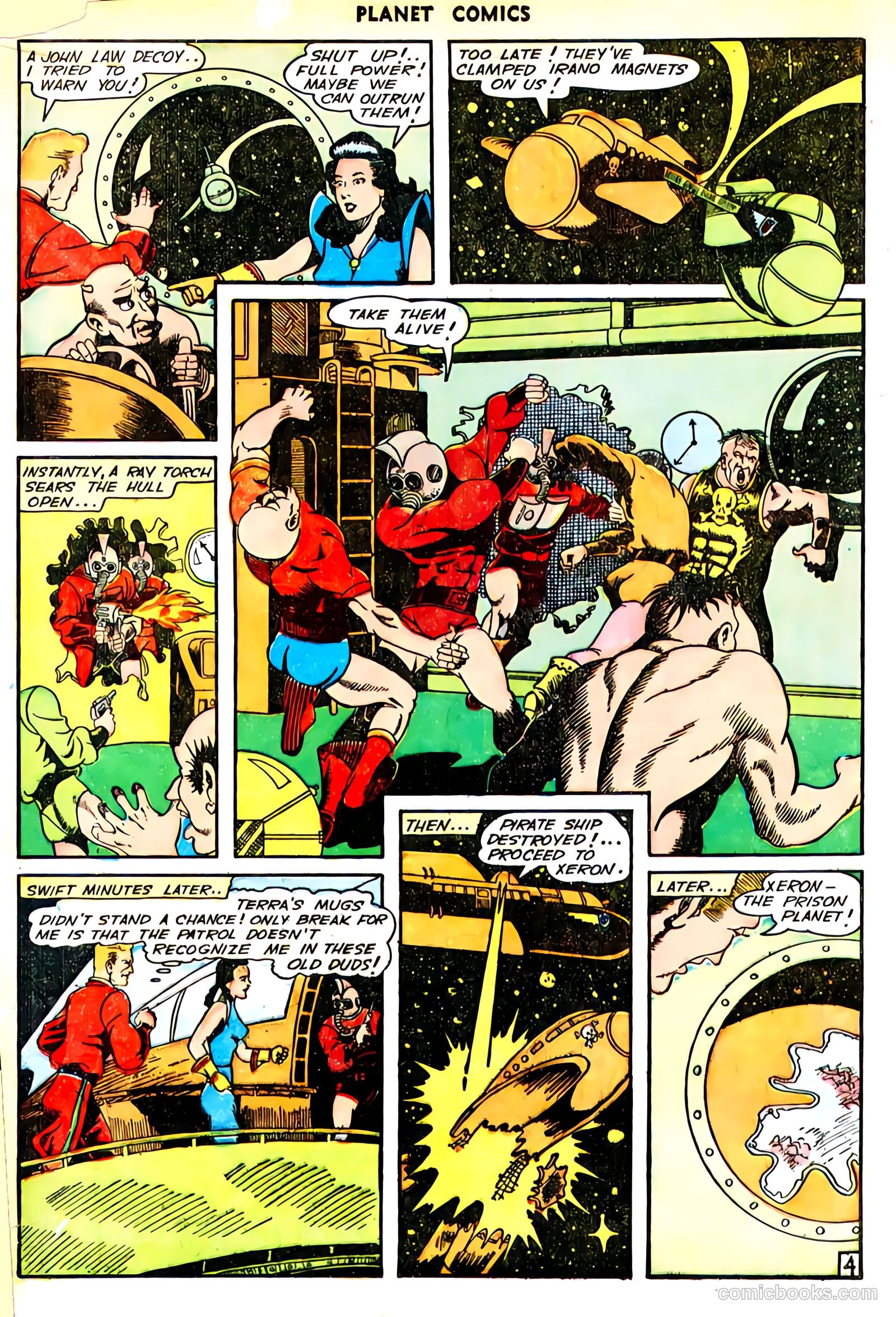 Planet Comics #11 (1941, Fiction House) — page 18 of 52