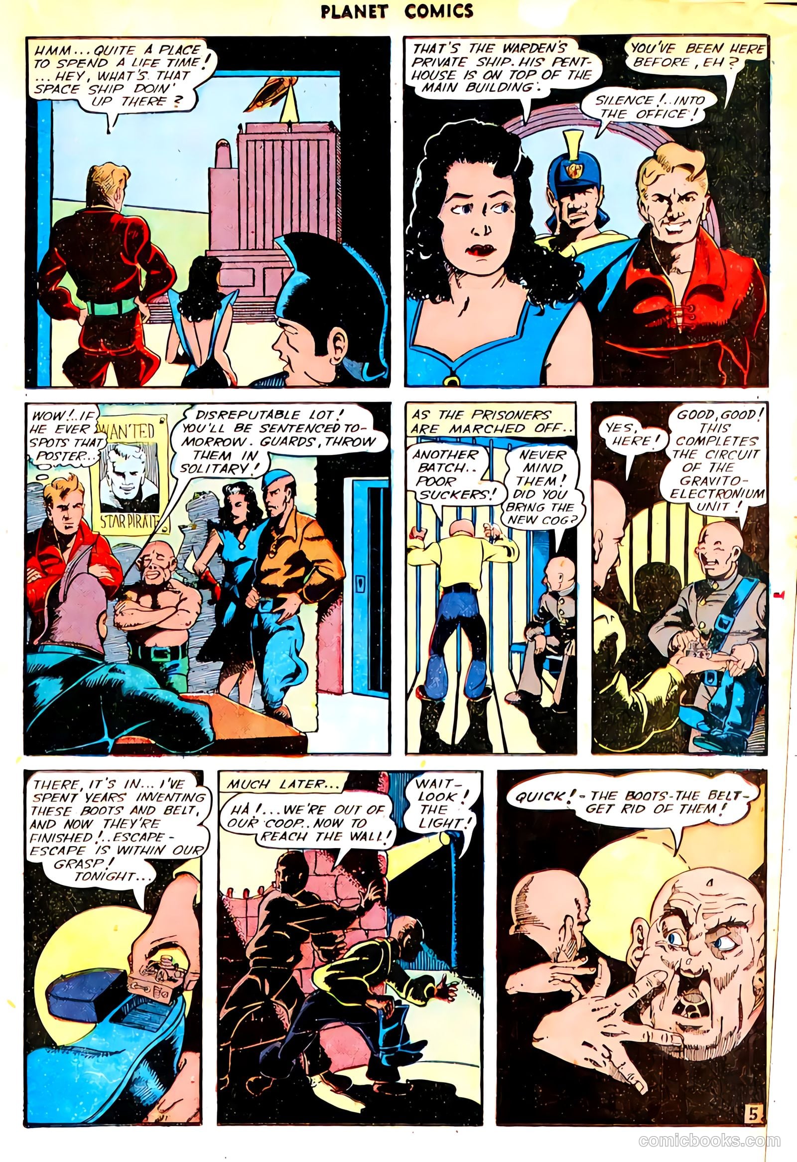 Planet Comics #11 (1941, Fiction House) — page 19 of 52
