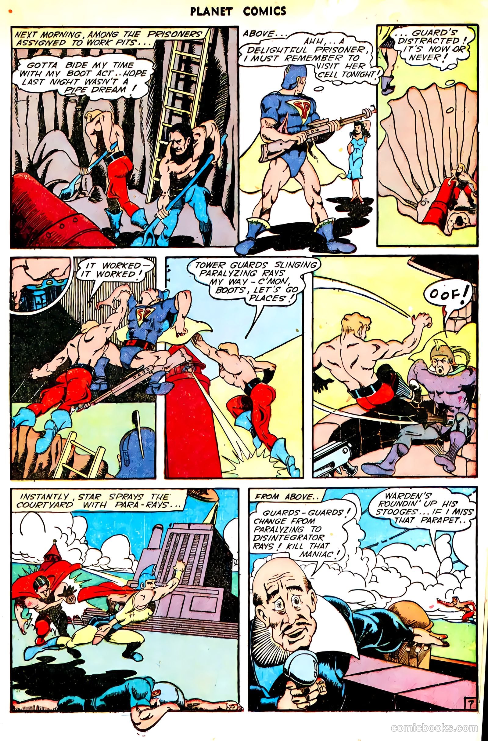 Planet Comics #11 (1941, Fiction House) — page 21 of 52