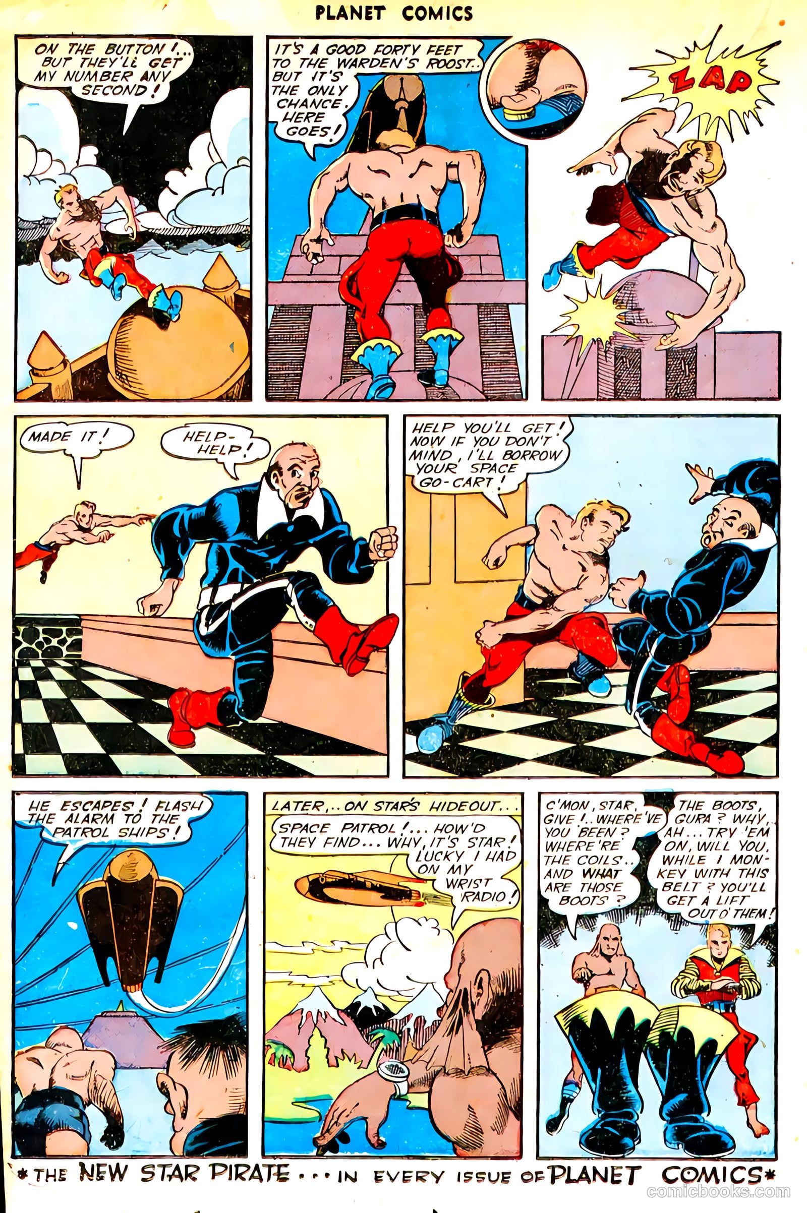 Planet Comics #11 (1941, Fiction House) — page 22 of 52