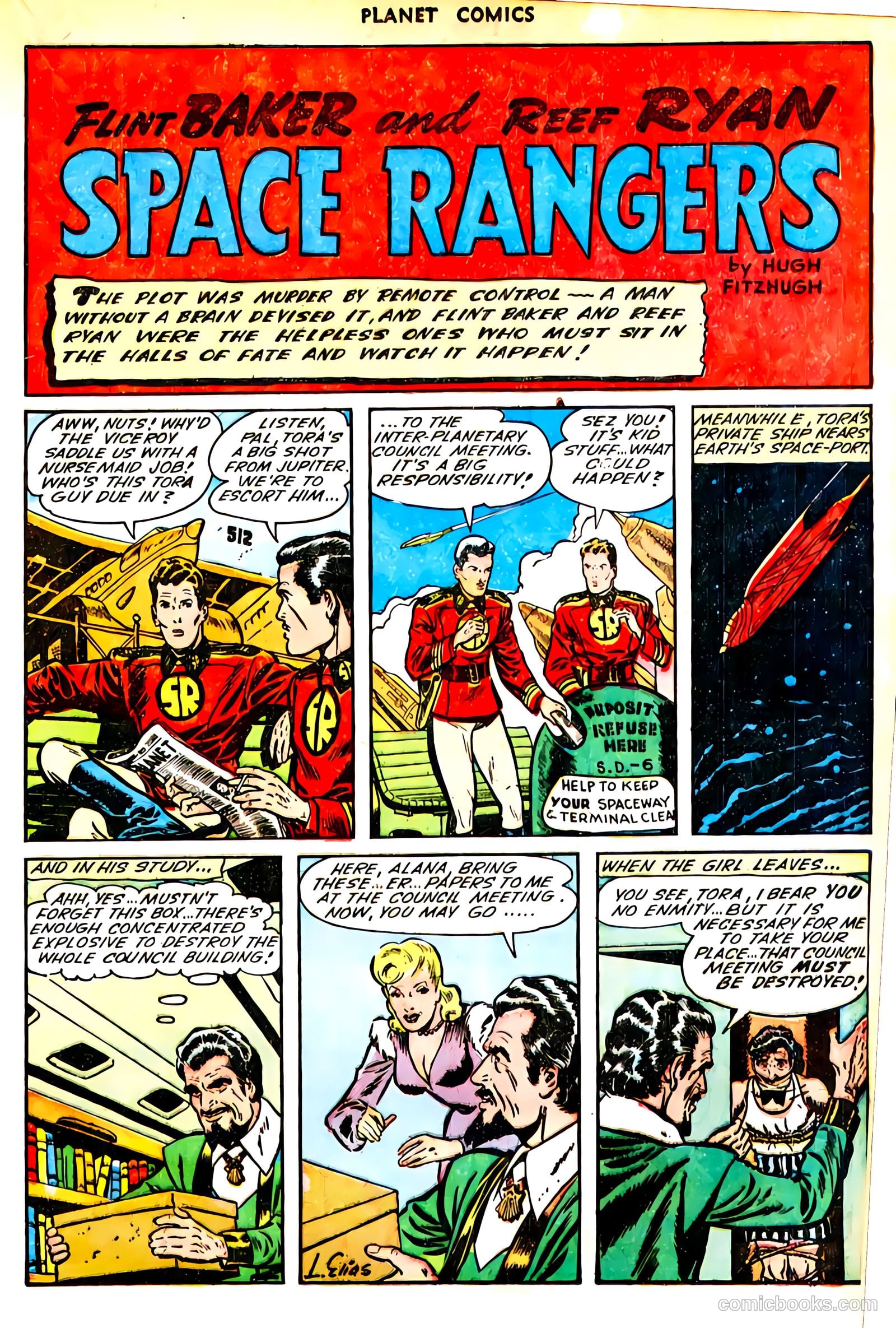 Planet Comics #11 (1941, Fiction House) — page 23 of 52