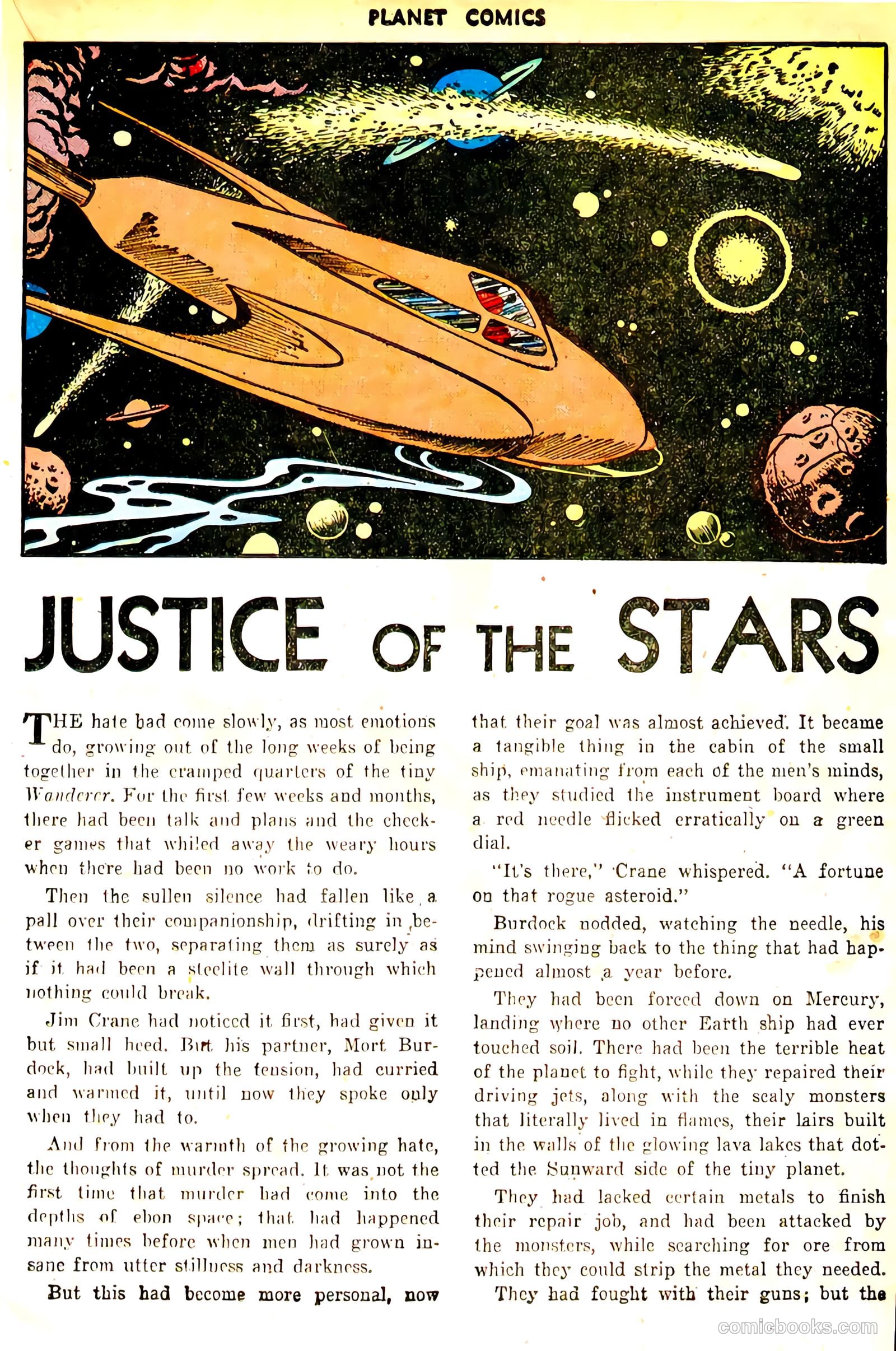 Planet Comics #11 (1941, Fiction House) — page 31 of 52