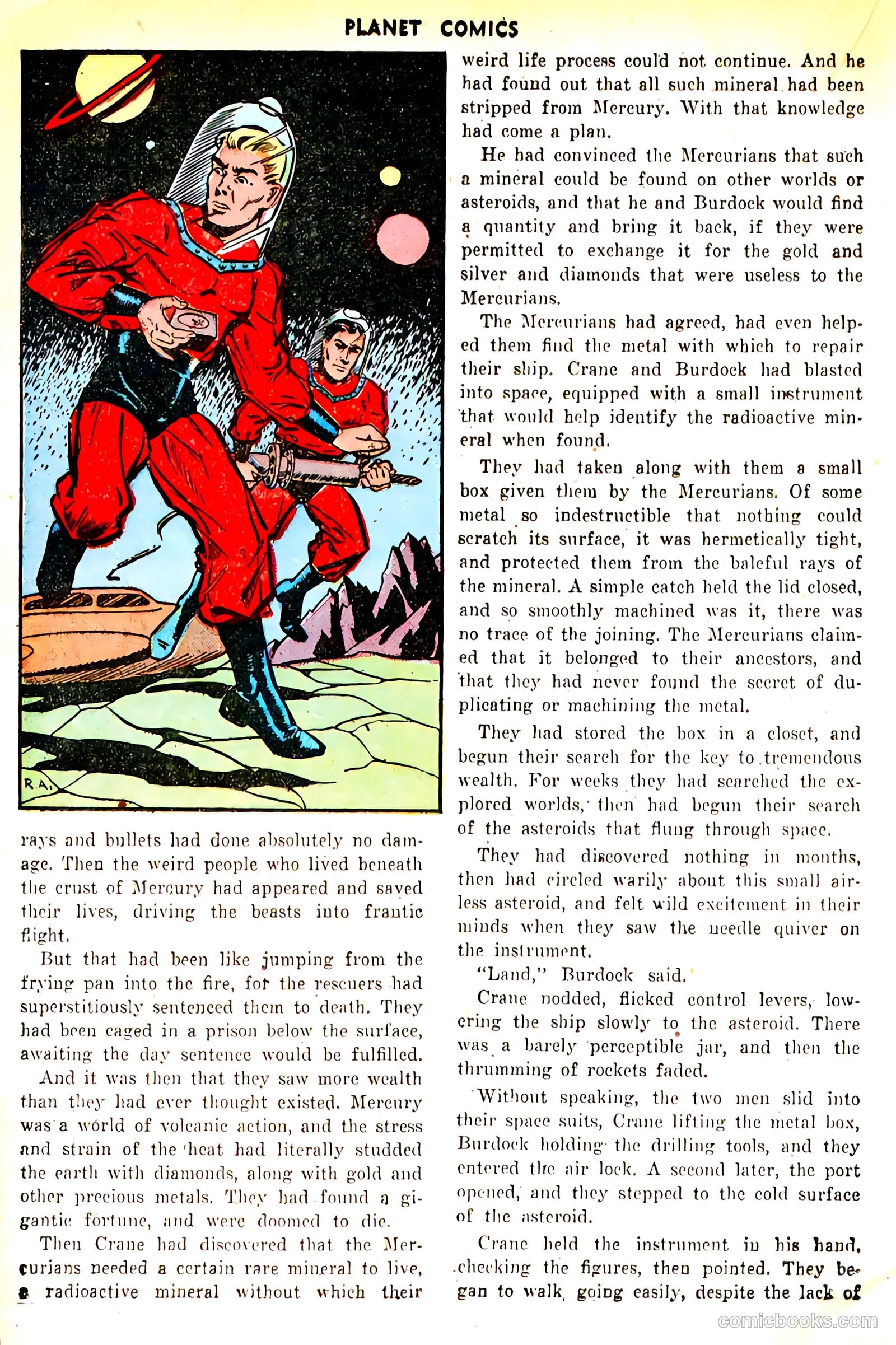 Planet Comics #11 (1941, Fiction House) — page 32 of 52