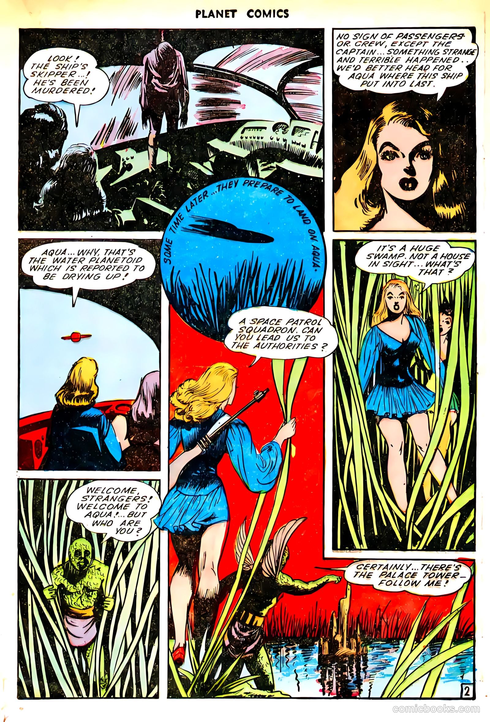 Planet Comics #11 (1941, Fiction House) — page 37 of 52