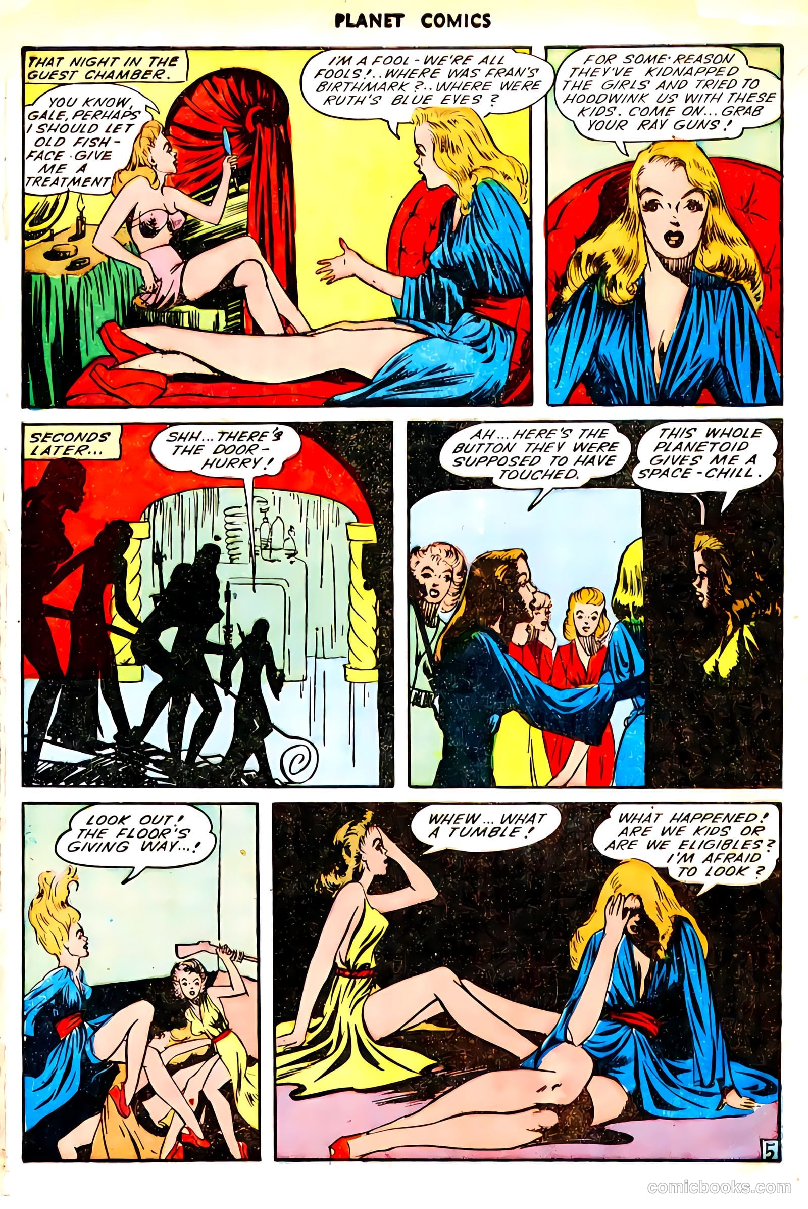 Planet Comics #11 (1941, Fiction House) — page 40 of 52