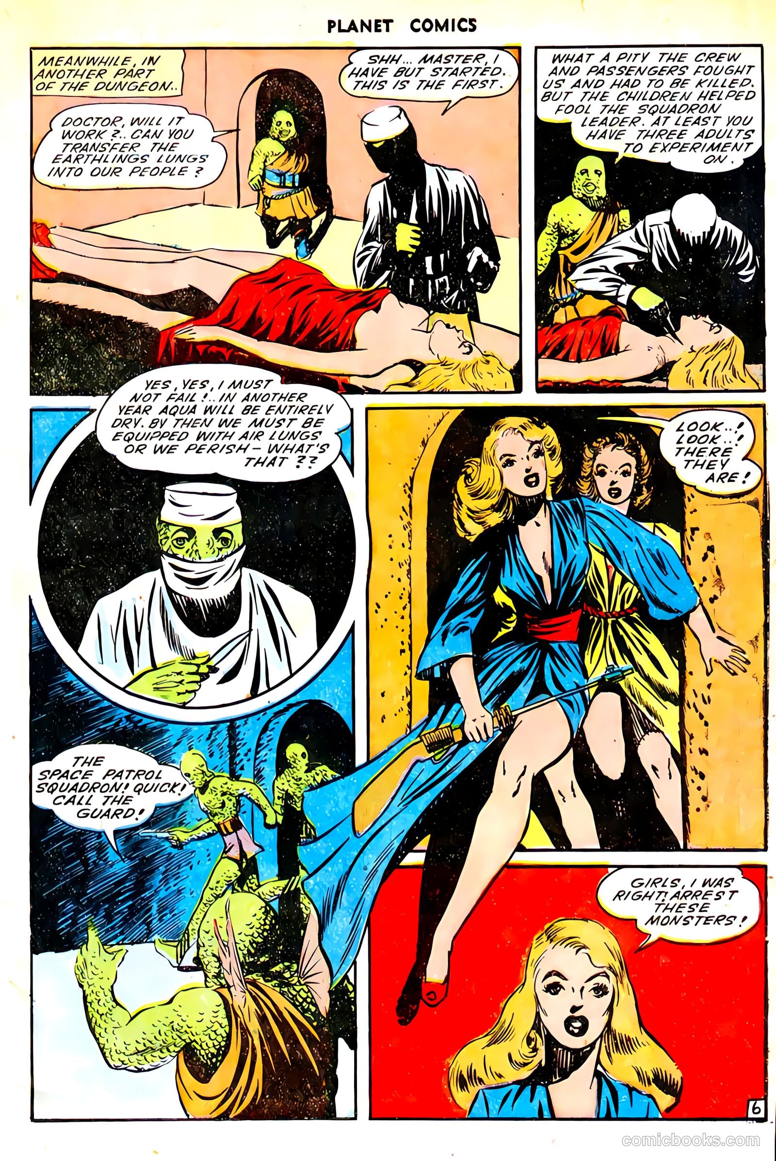 Planet Comics #11 (1941, Fiction House) — page 41 of 52