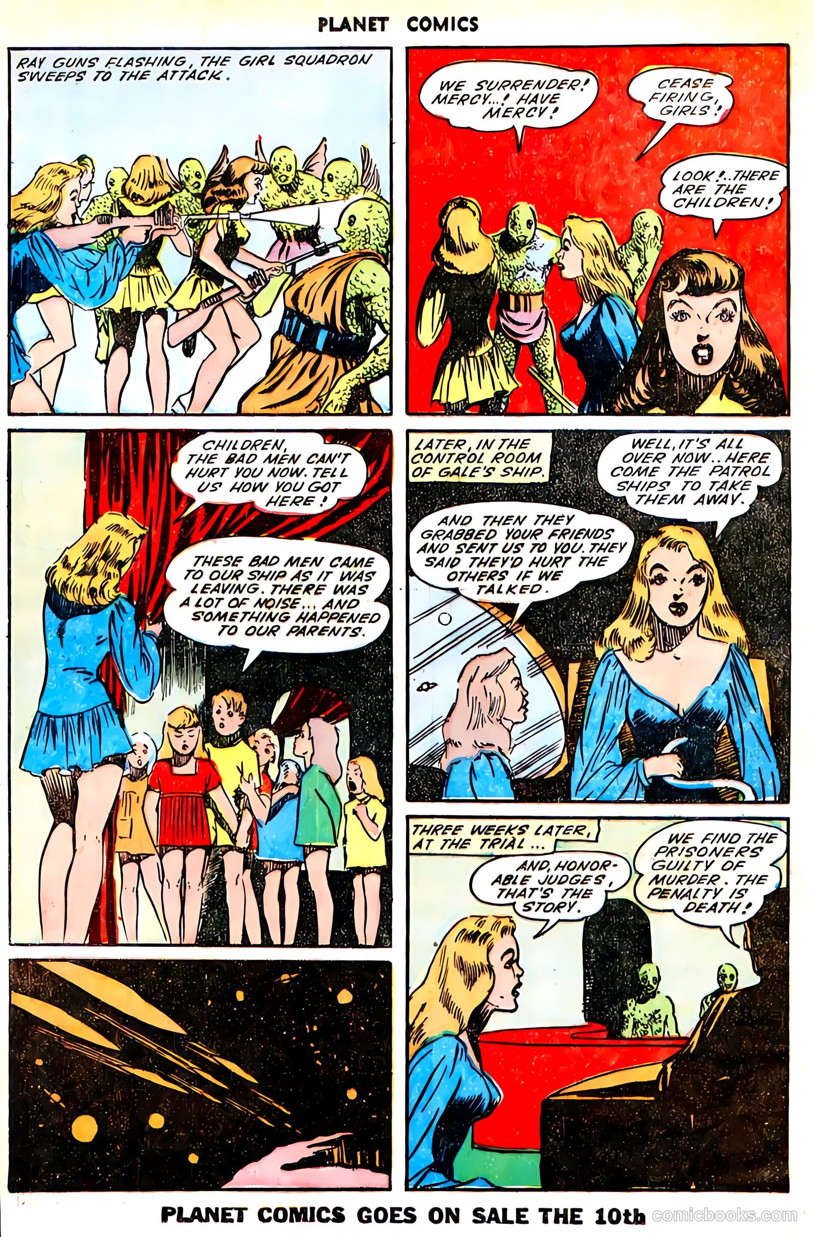 Planet Comics #11 (1941, Fiction House) — page 42 of 52