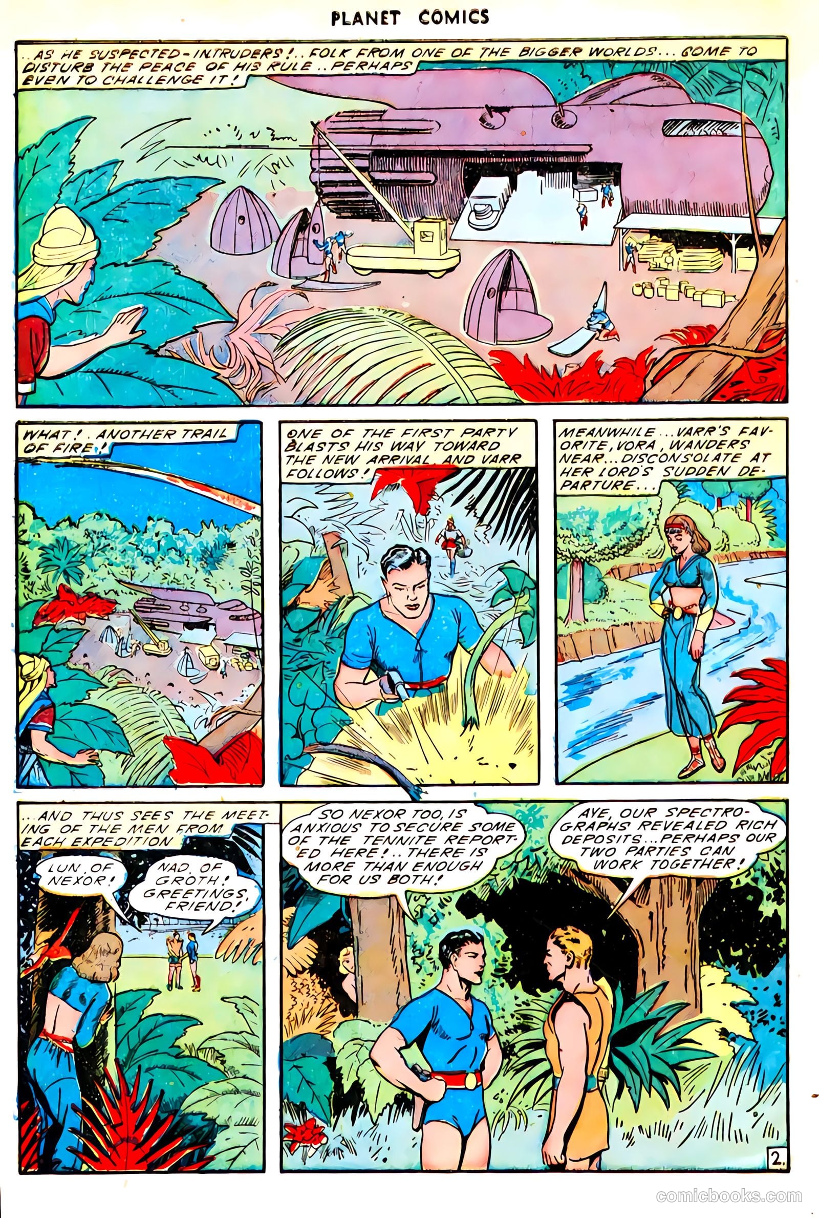 Planet Comics #11 (1941, Fiction House) — page 44 of 52
