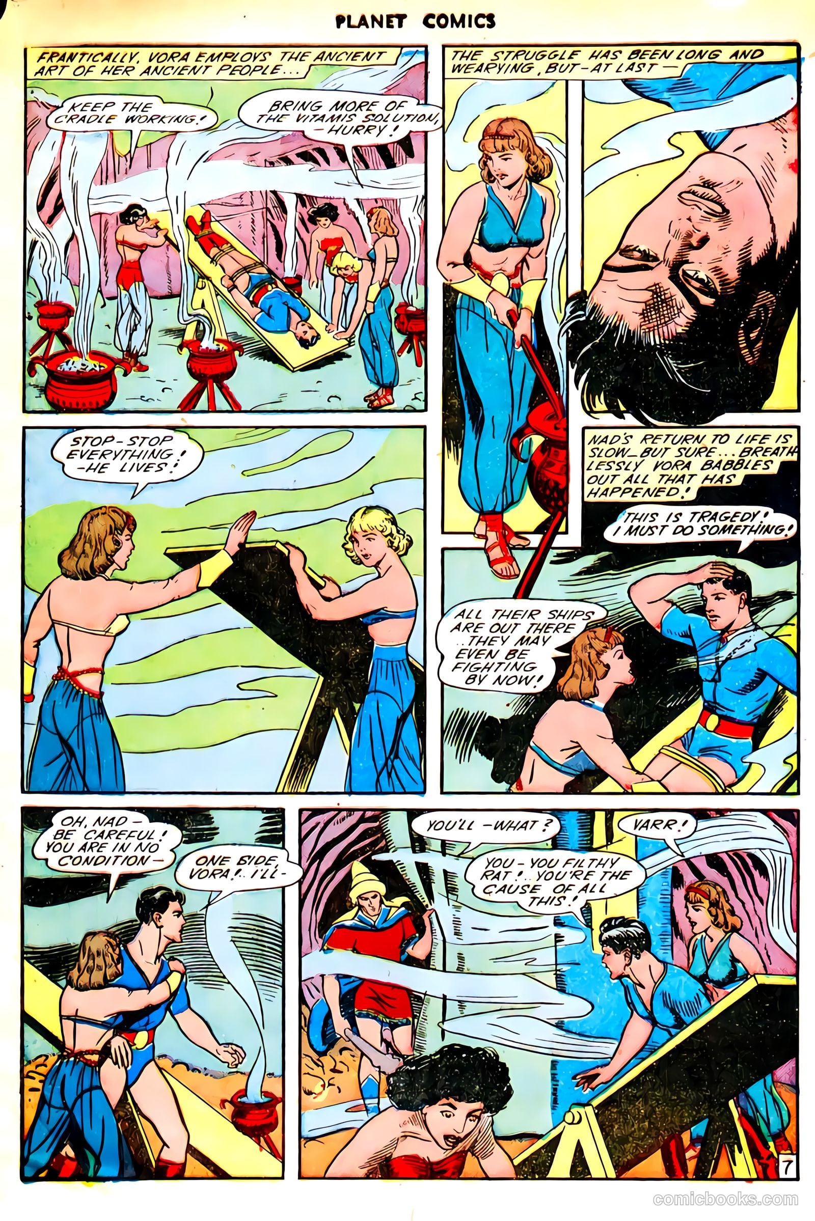 Planet Comics #11 (1941, Fiction House) — page 49 of 52