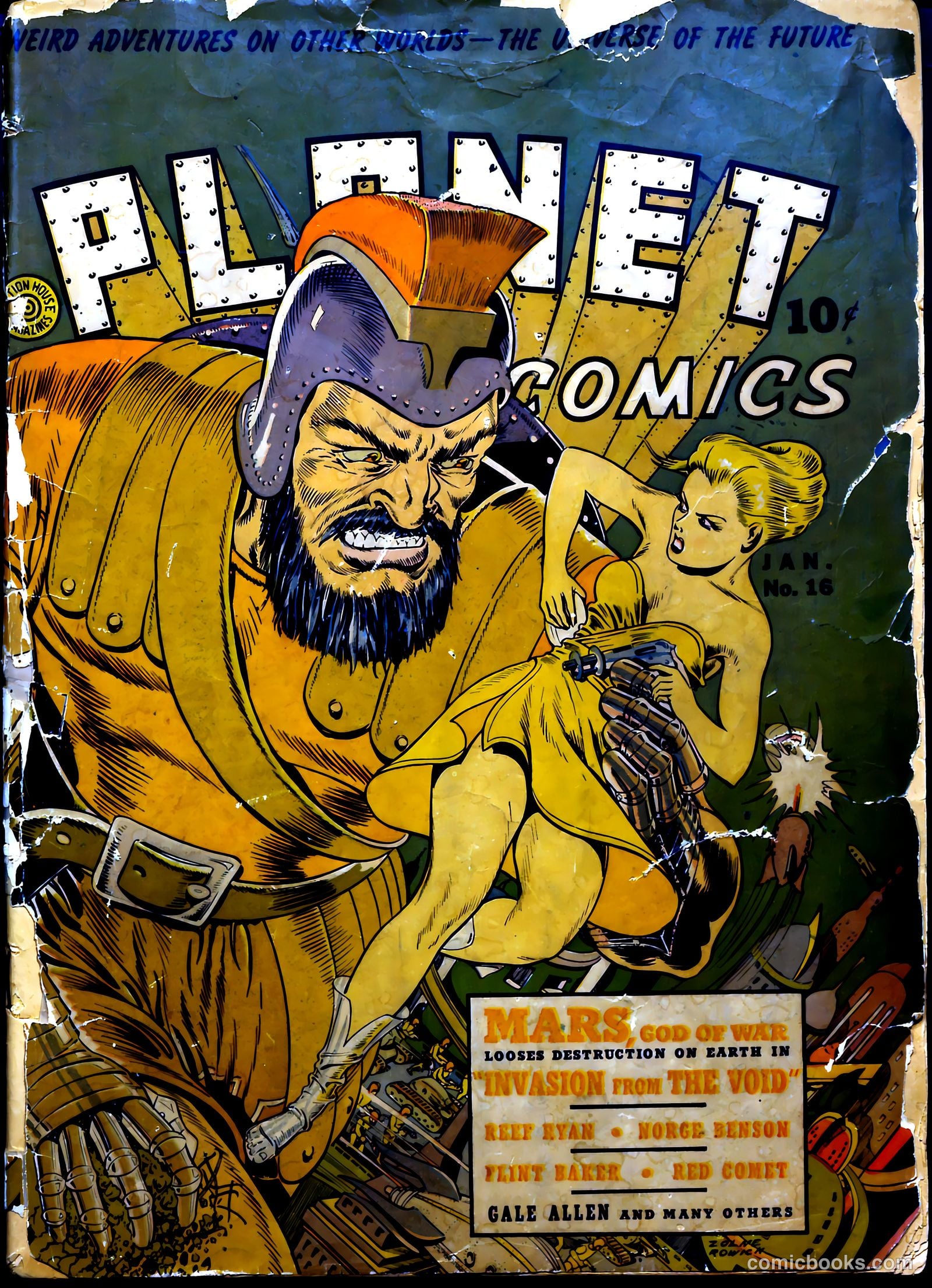 Planet Comics #16 (1942, Fiction House) — page 2 of 70