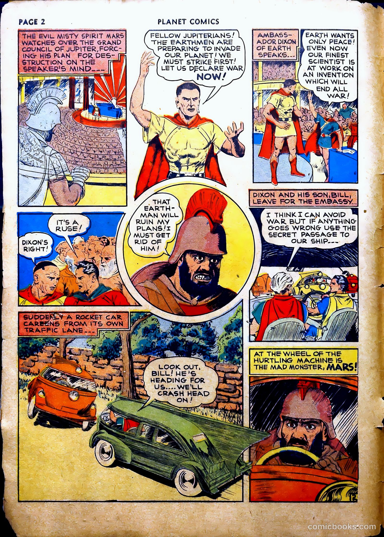 Planet Comics #16 (1942, Fiction House) — page 6 of 70