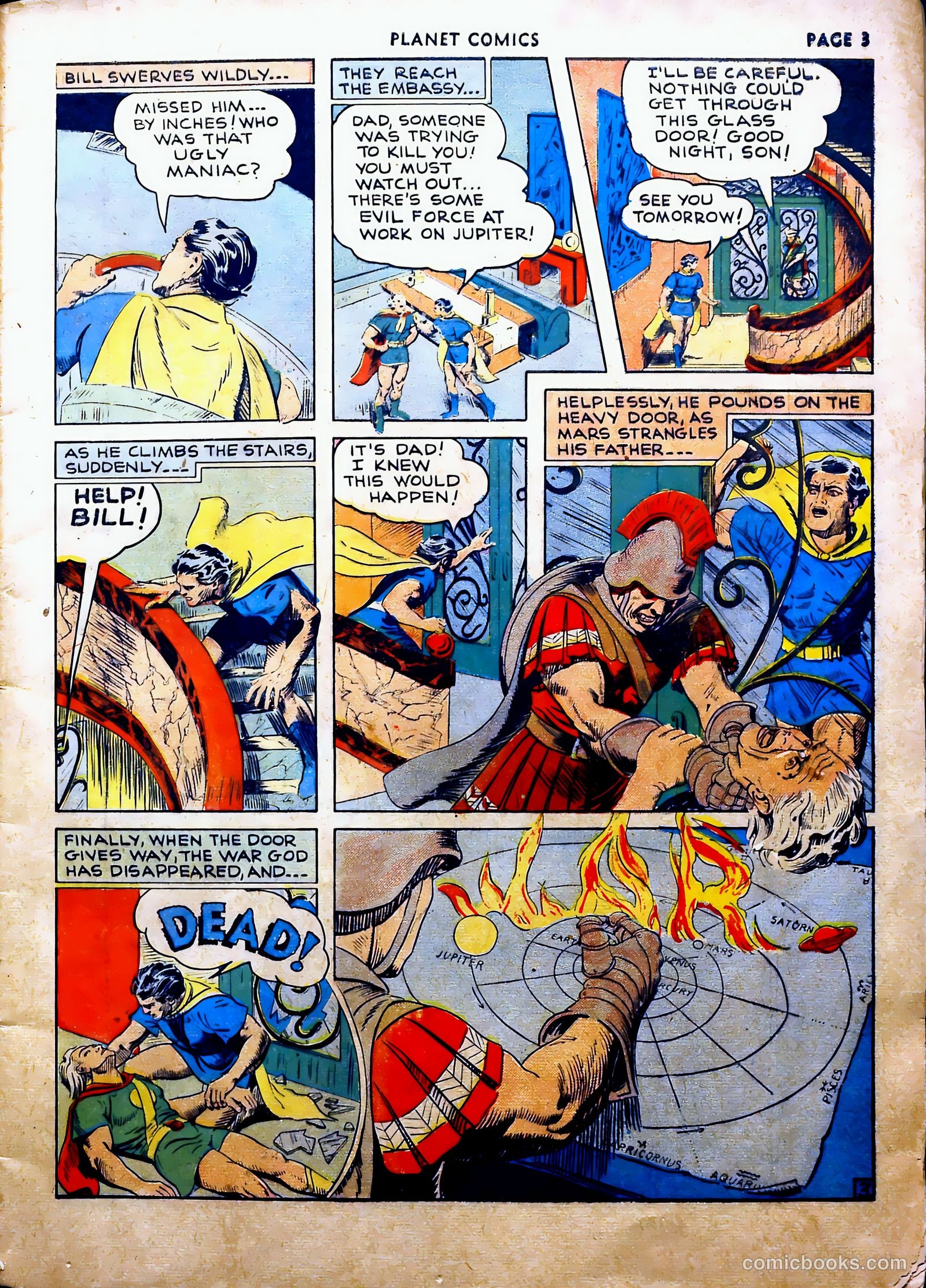 Planet Comics #16 (1942, Fiction House) — page 7 of 70