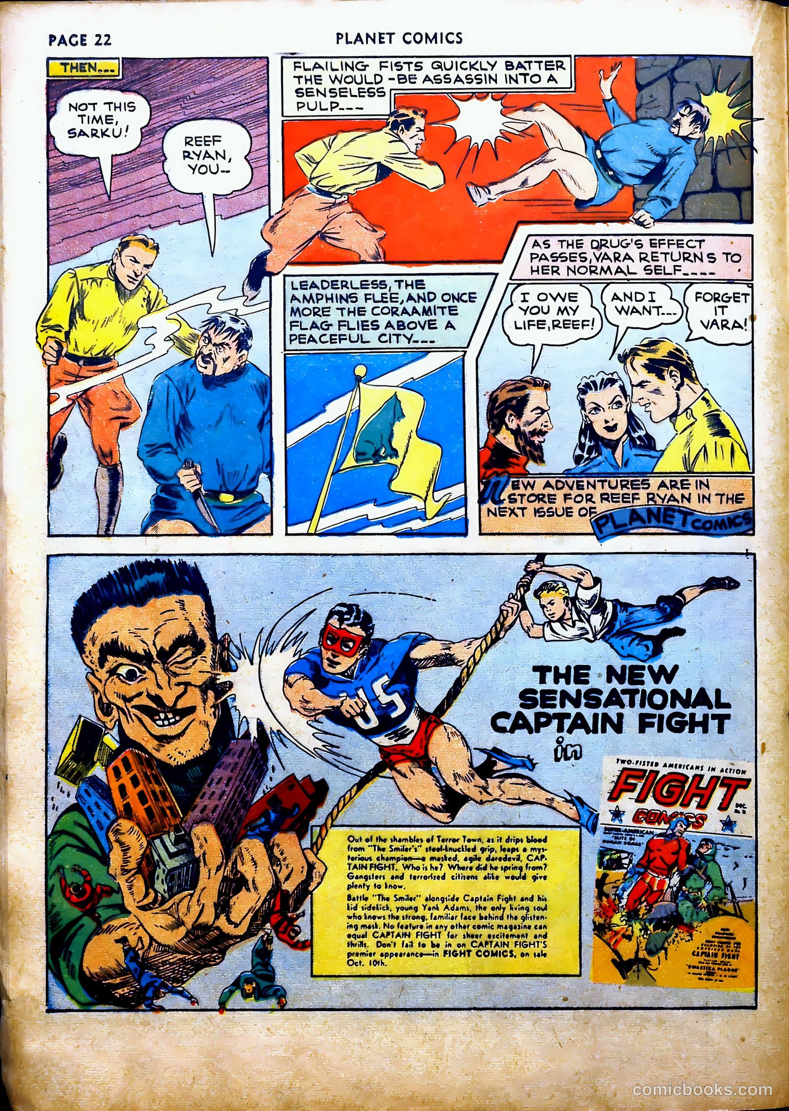Planet Comics #16 (1942, Fiction House) — page 26 of 70