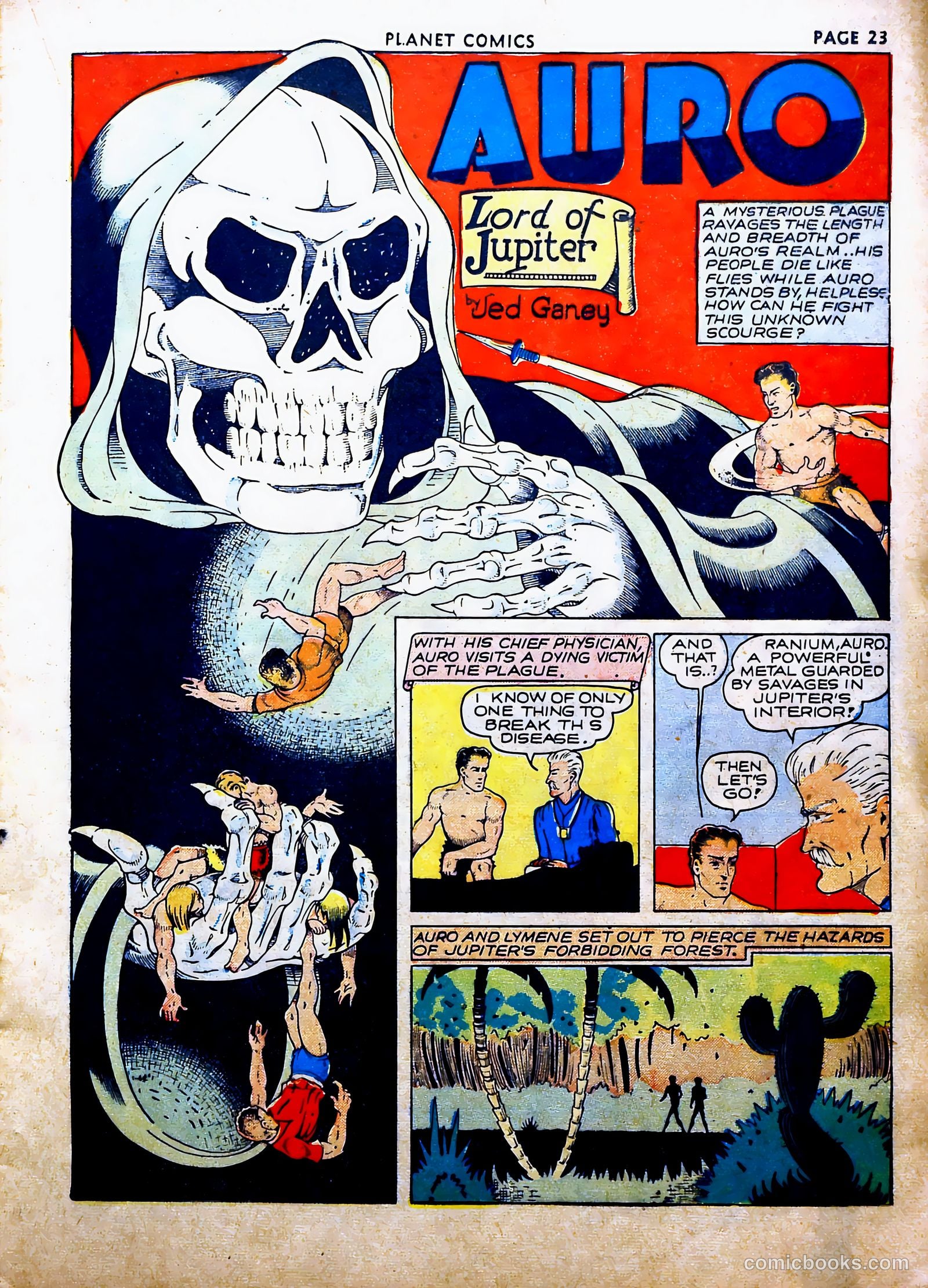 Planet Comics #16 (1942, Fiction House) — page 27 of 70