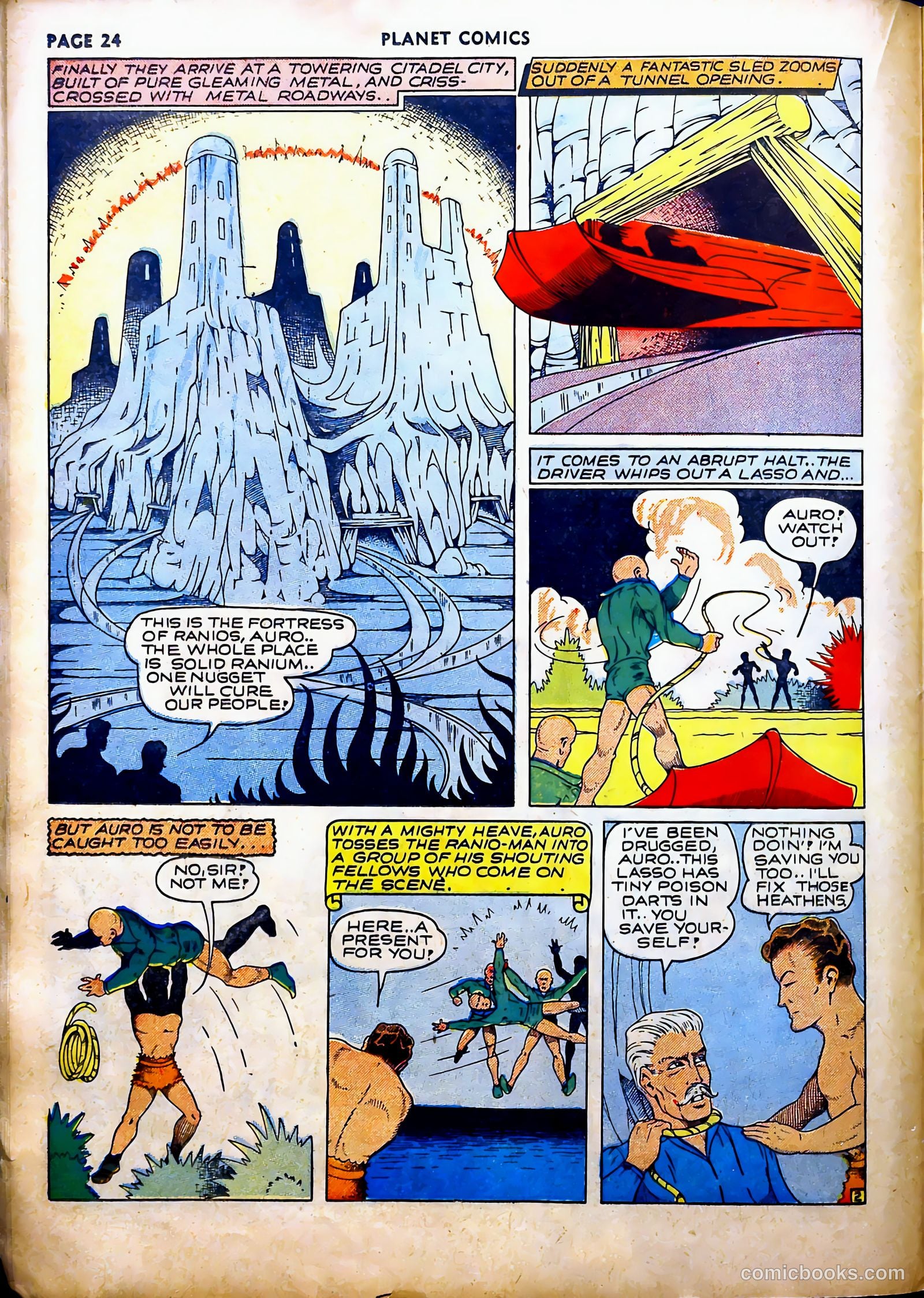 Planet Comics #16 (1942, Fiction House) — page 28 of 70