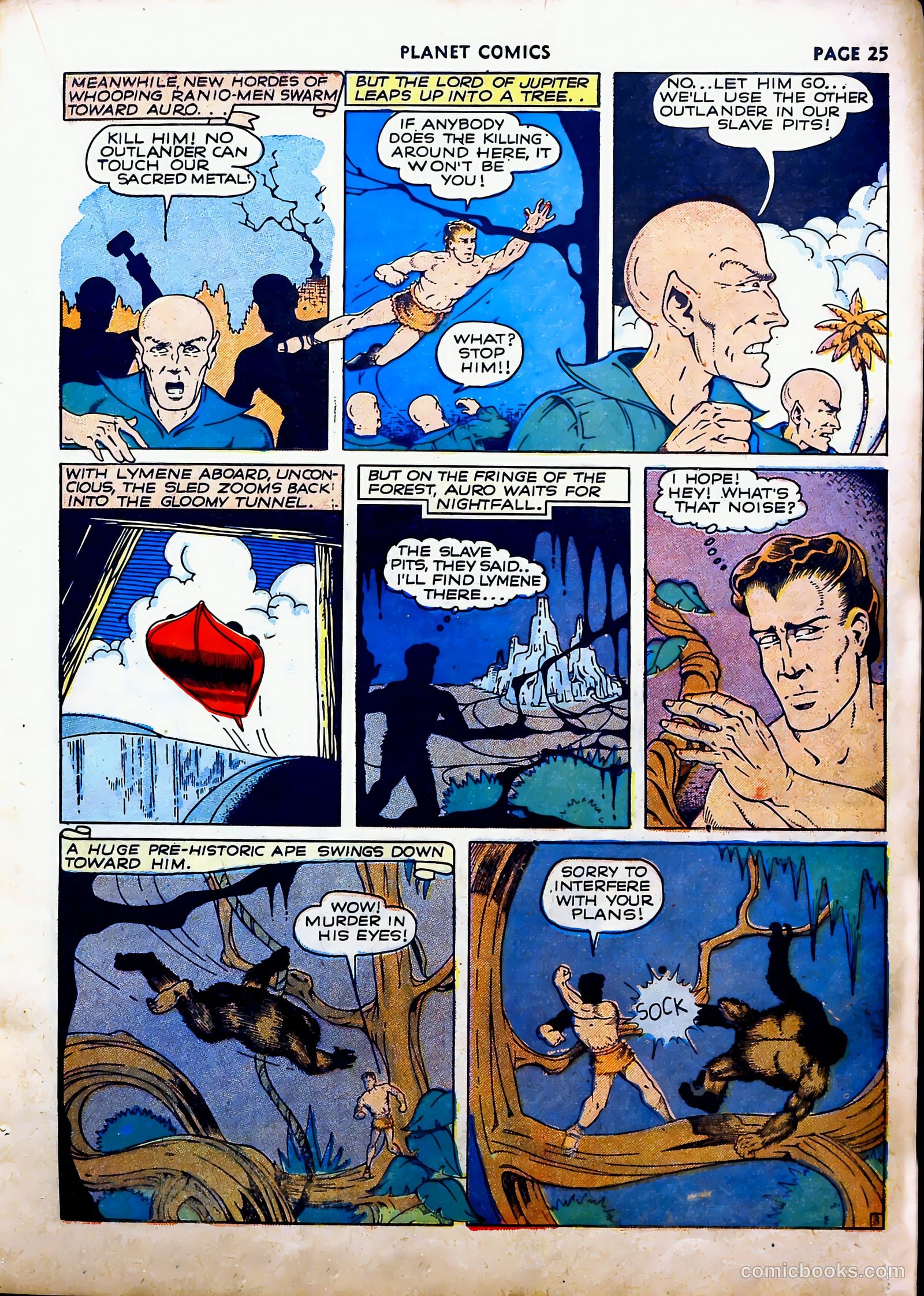 Planet Comics #16 (1942, Fiction House) — page 29 of 70