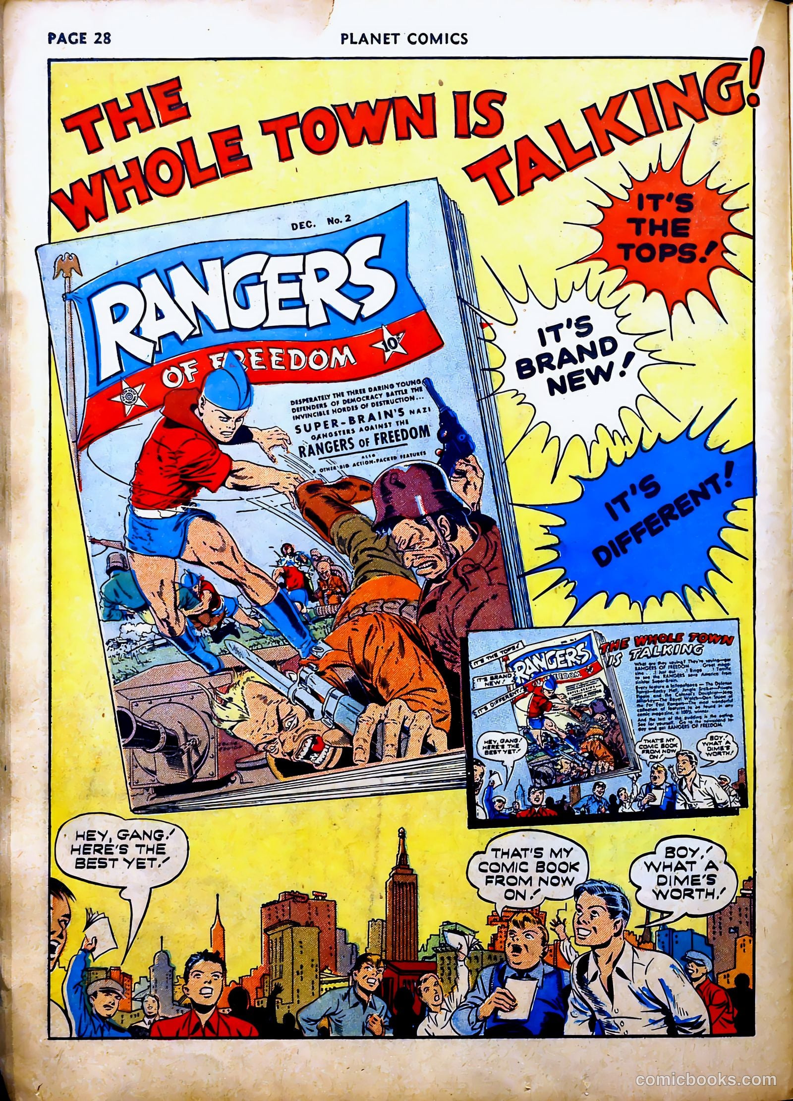 Planet Comics #16 (1942, Fiction House) — page 32 of 70