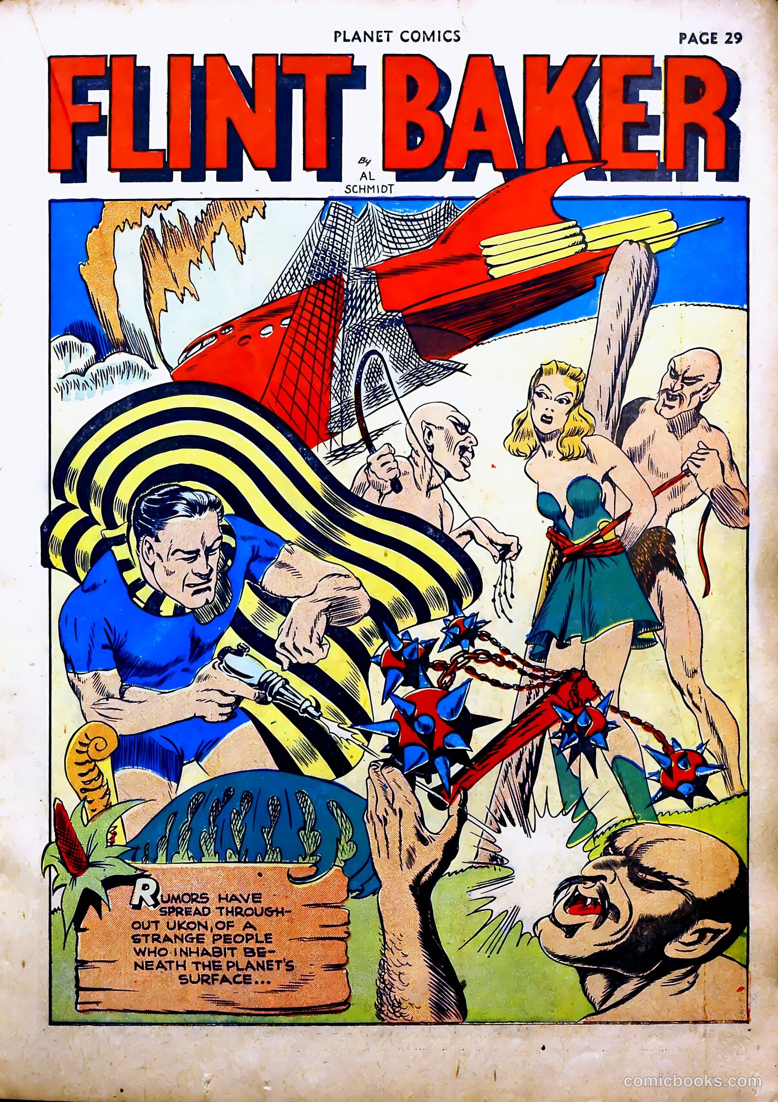Planet Comics #16 (1942, Fiction House) — page 33 of 70