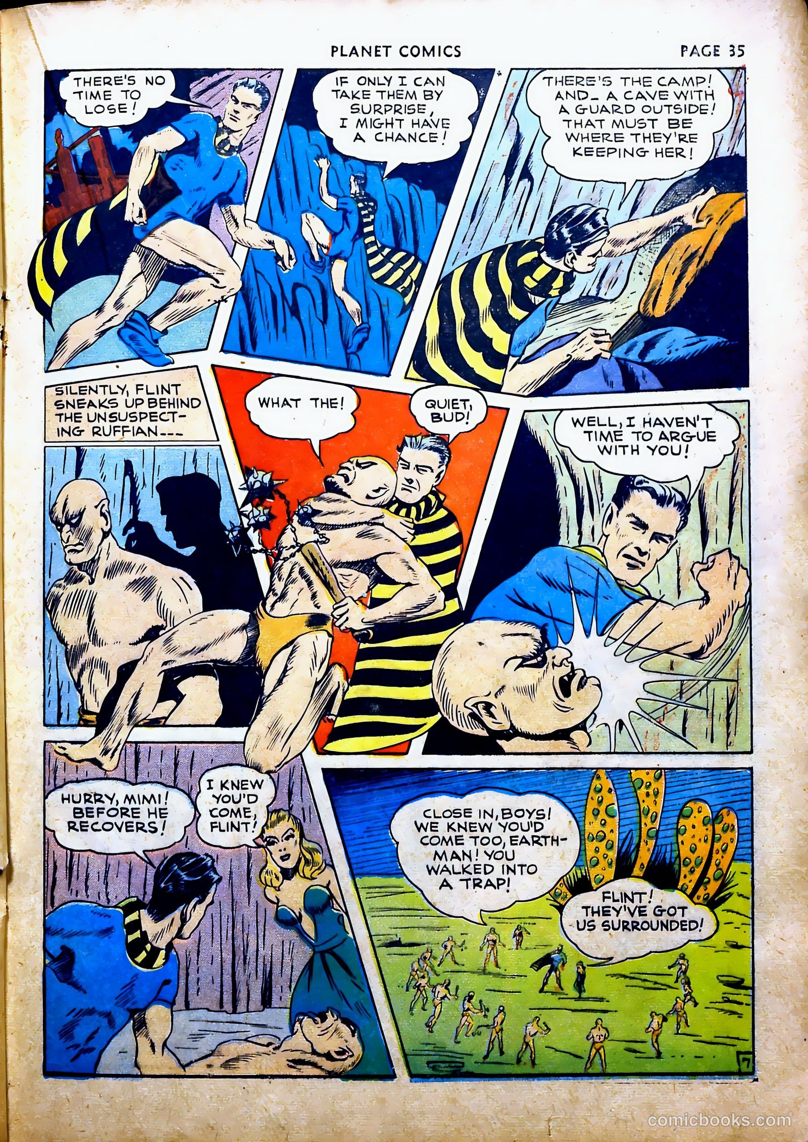 Planet Comics #16 (1942, Fiction House) — page 39 of 70