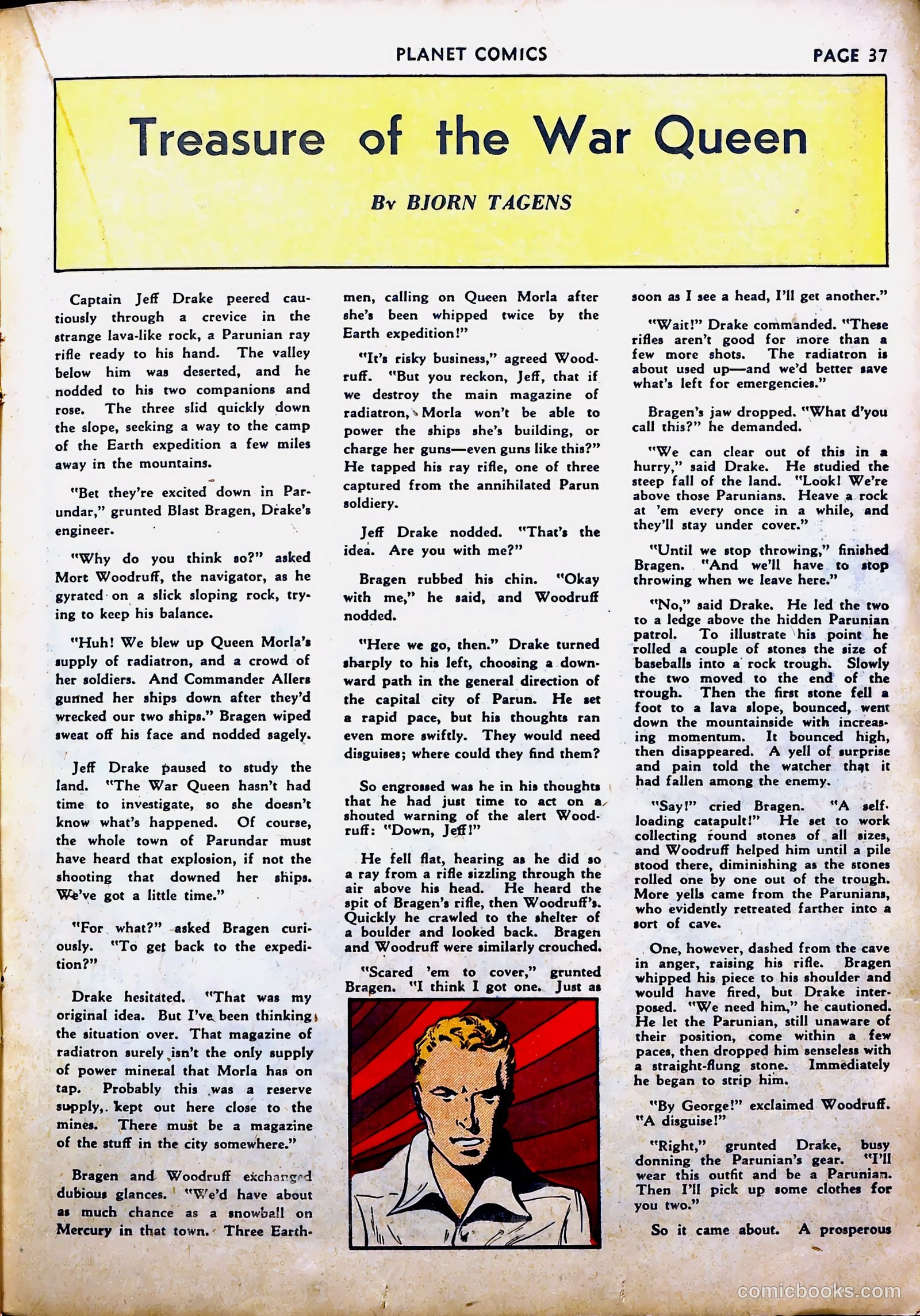 Planet Comics #16 (1942, Fiction House) — page 41 of 70