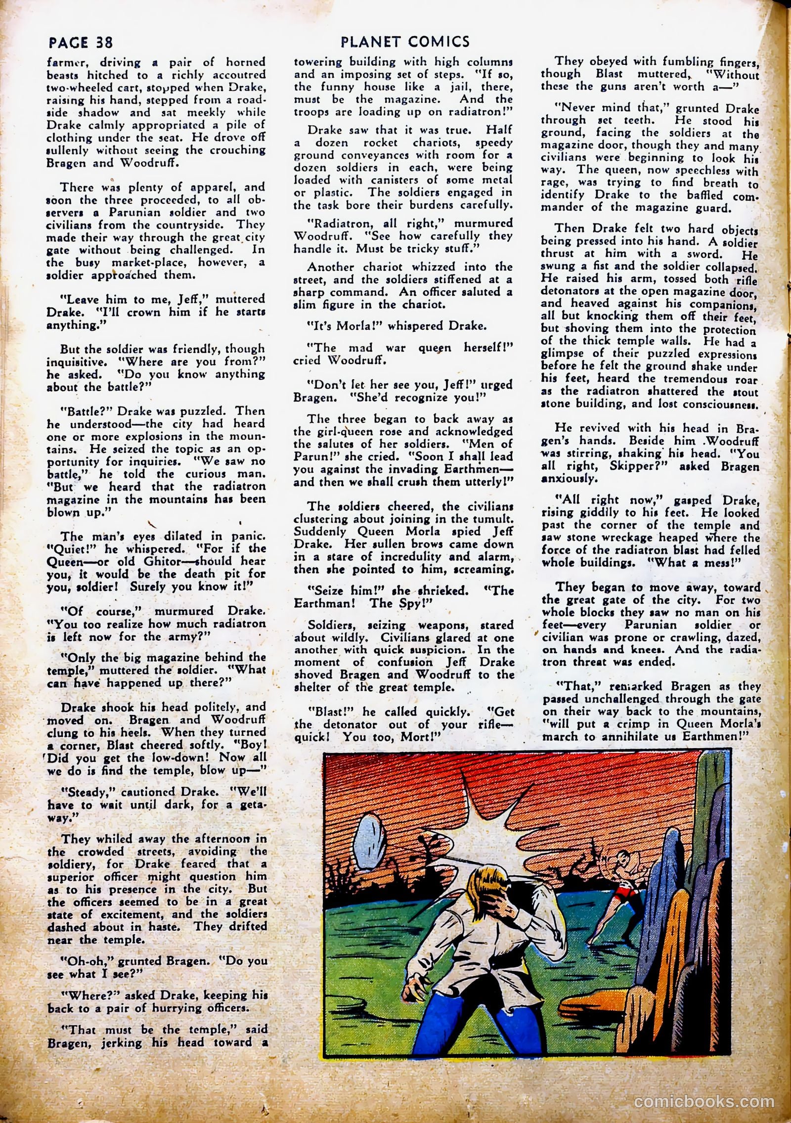 Planet Comics #16 (1942, Fiction House) — page 42 of 70
