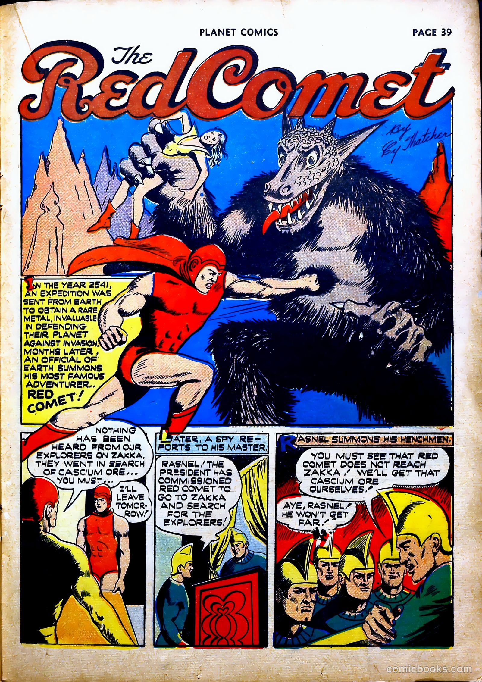 Planet Comics #16 (1942, Fiction House) — page 43 of 70