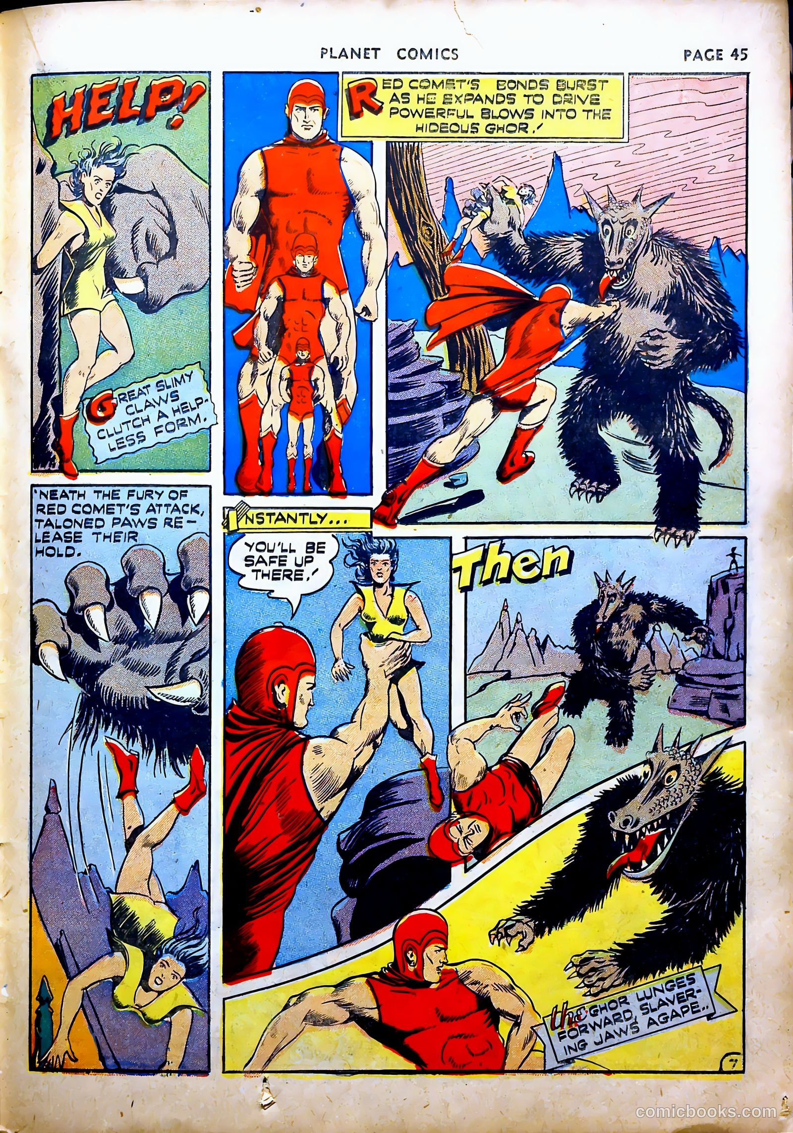 Planet Comics #16 (1942, Fiction House) — page 49 of 70