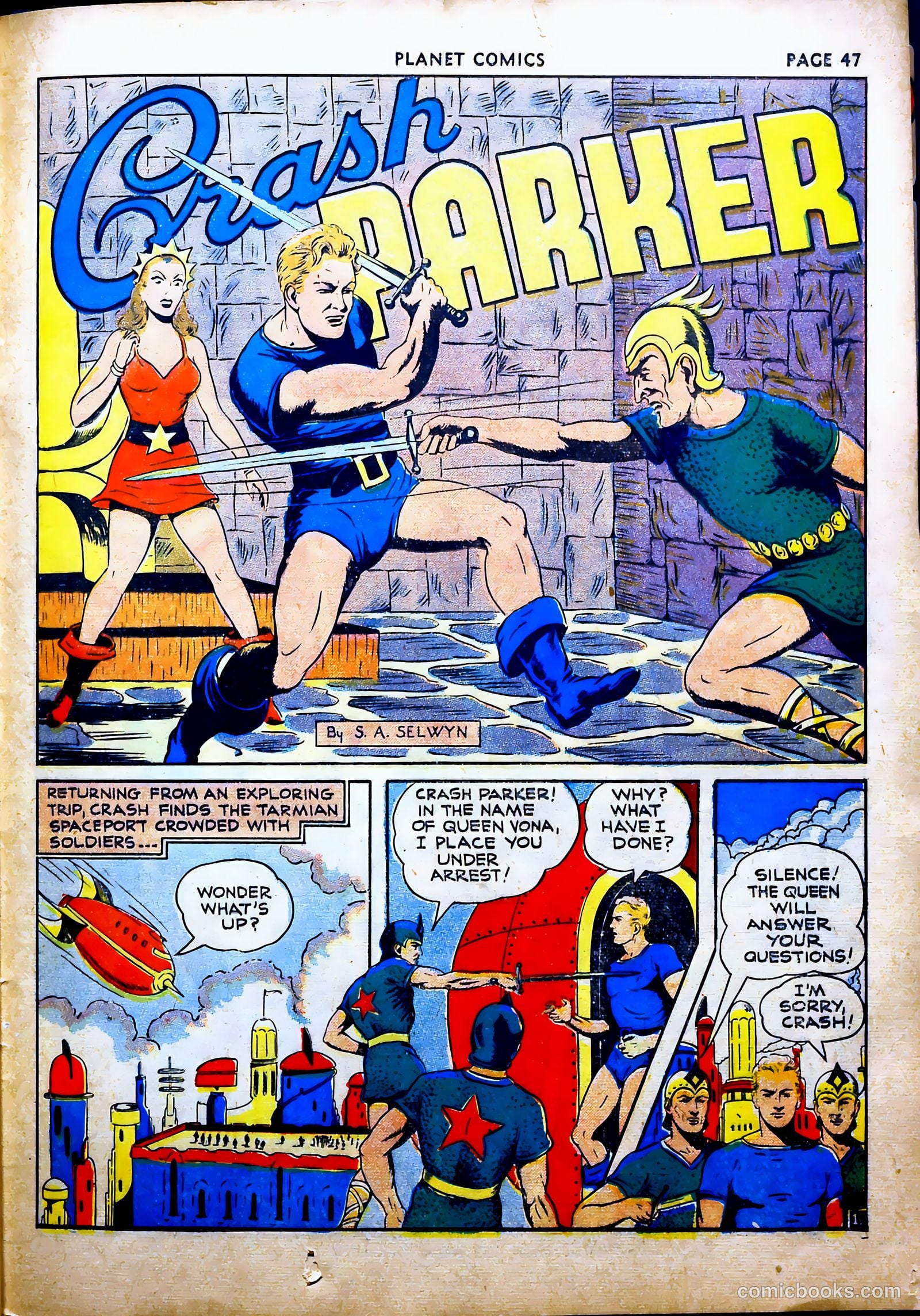 Planet Comics #16 (1942, Fiction House) — page 51 of 70