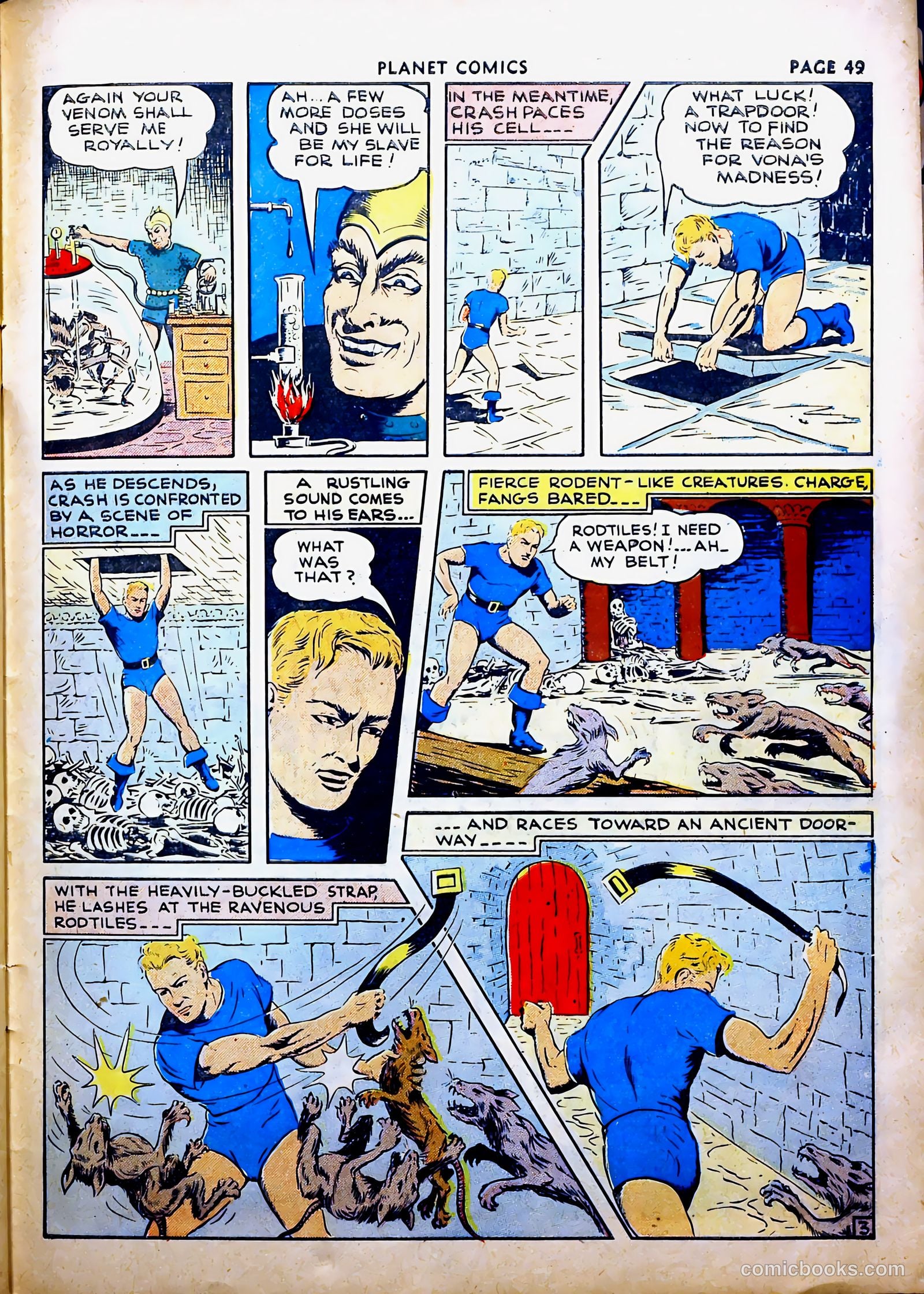 Planet Comics #16 (1942, Fiction House) — page 53 of 70