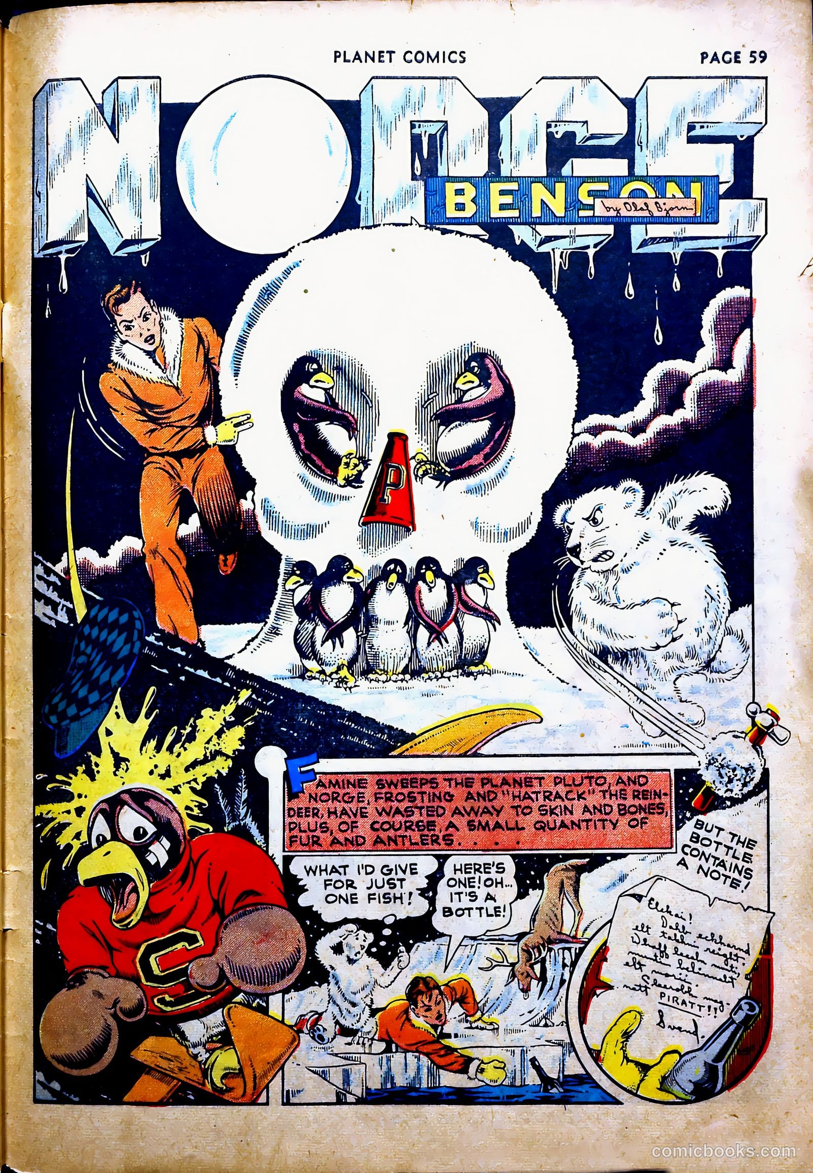 Planet Comics #16 (1942, Fiction House) — page 63 of 70