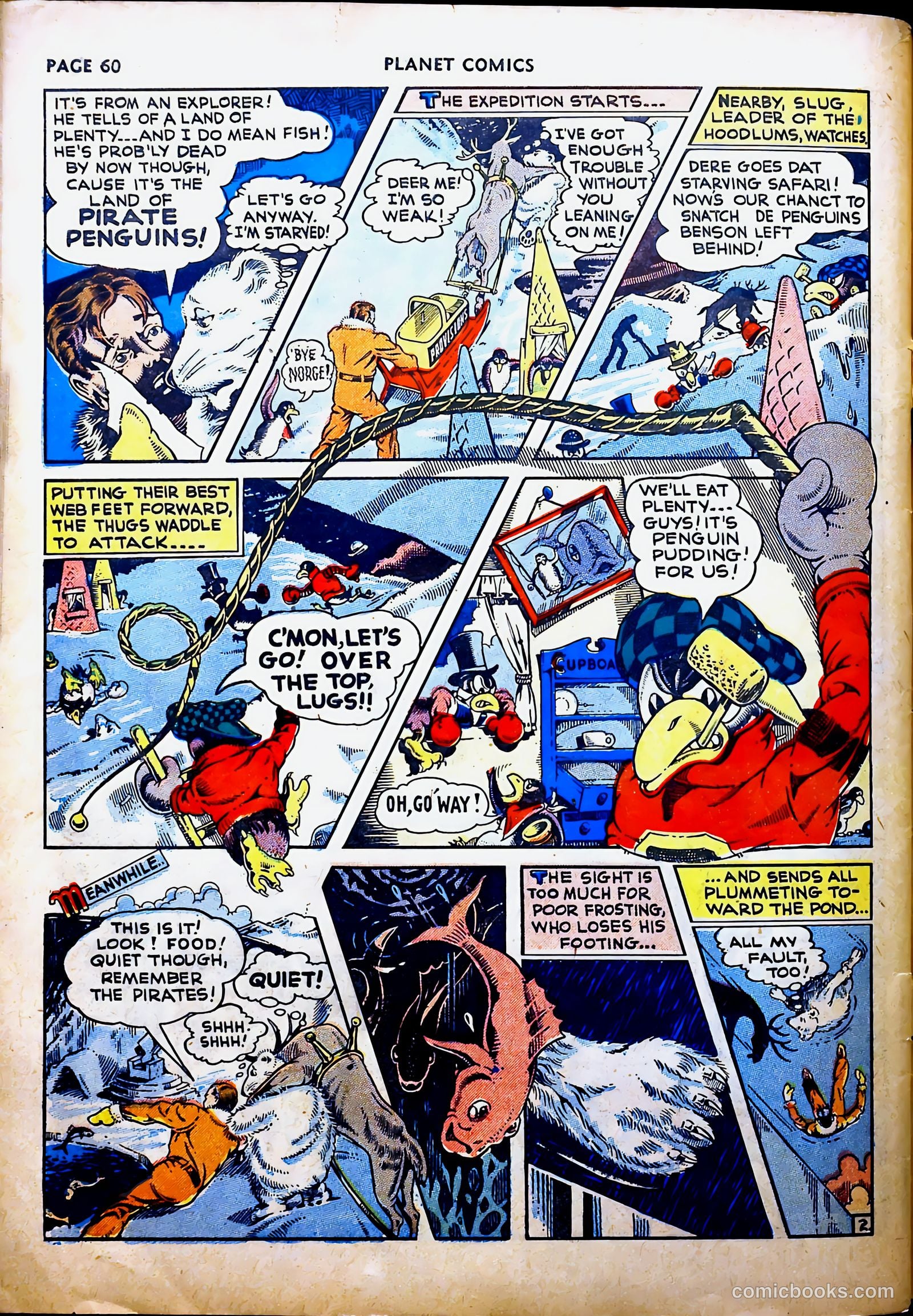 Planet Comics #16 (1942, Fiction House) — page 64 of 70