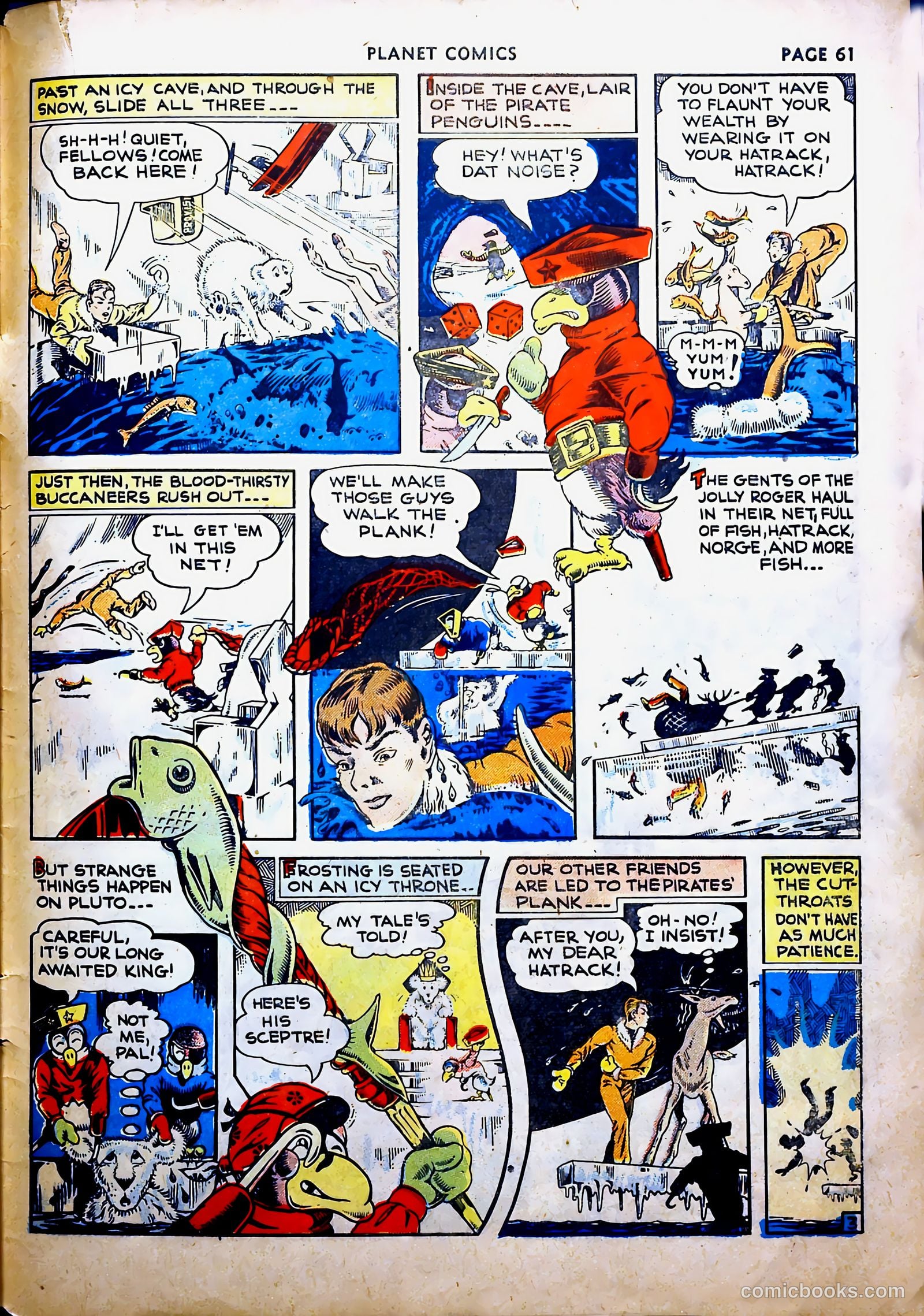 Planet Comics #16 (1942, Fiction House) — page 65 of 70