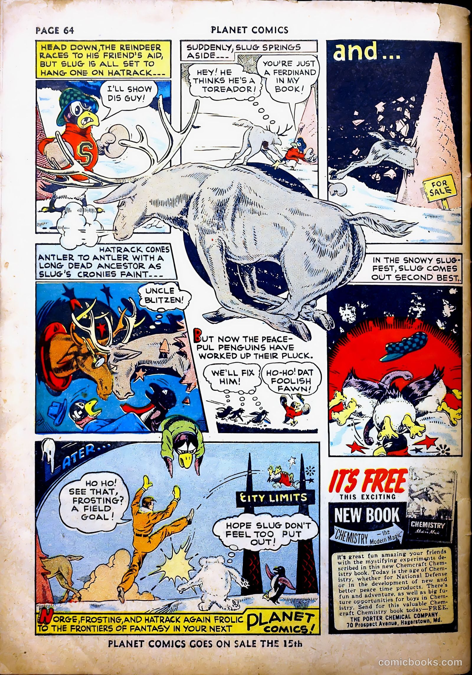 Planet Comics #16 (1942, Fiction House) — page 68 of 70