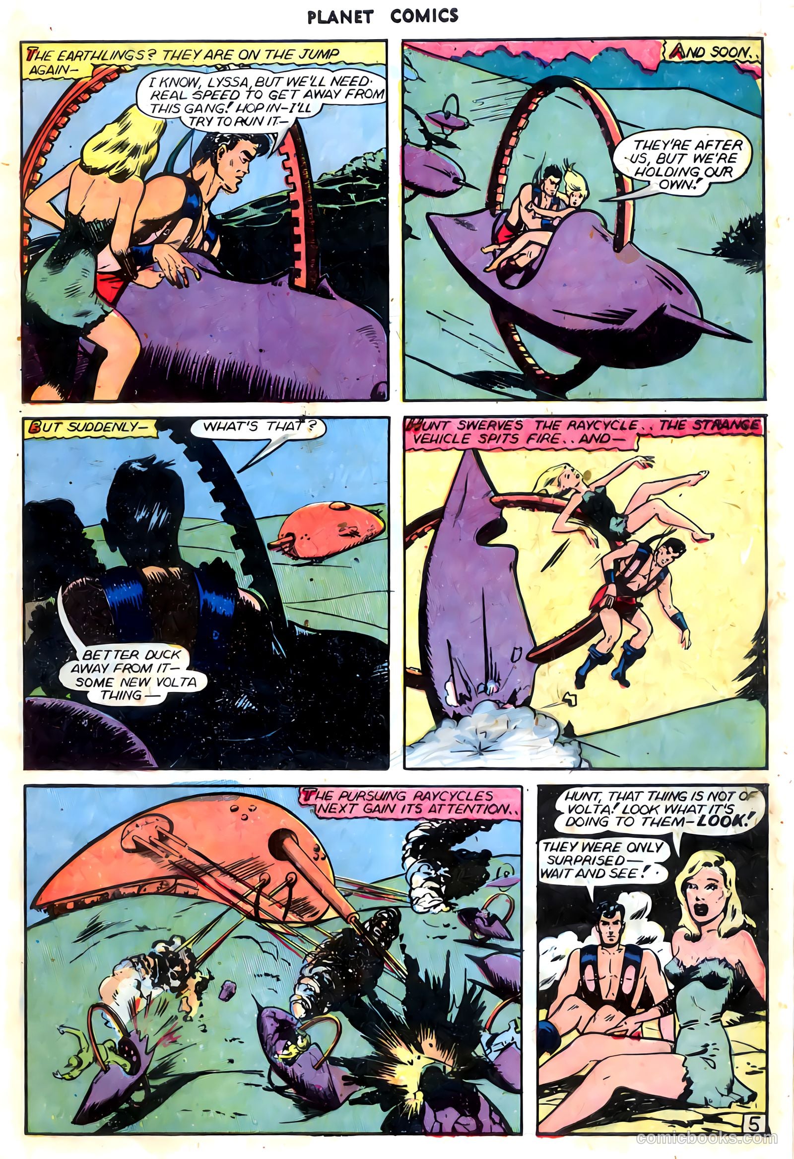 Planet Comics #41 (1946, Fiction House) — page 7 of 52