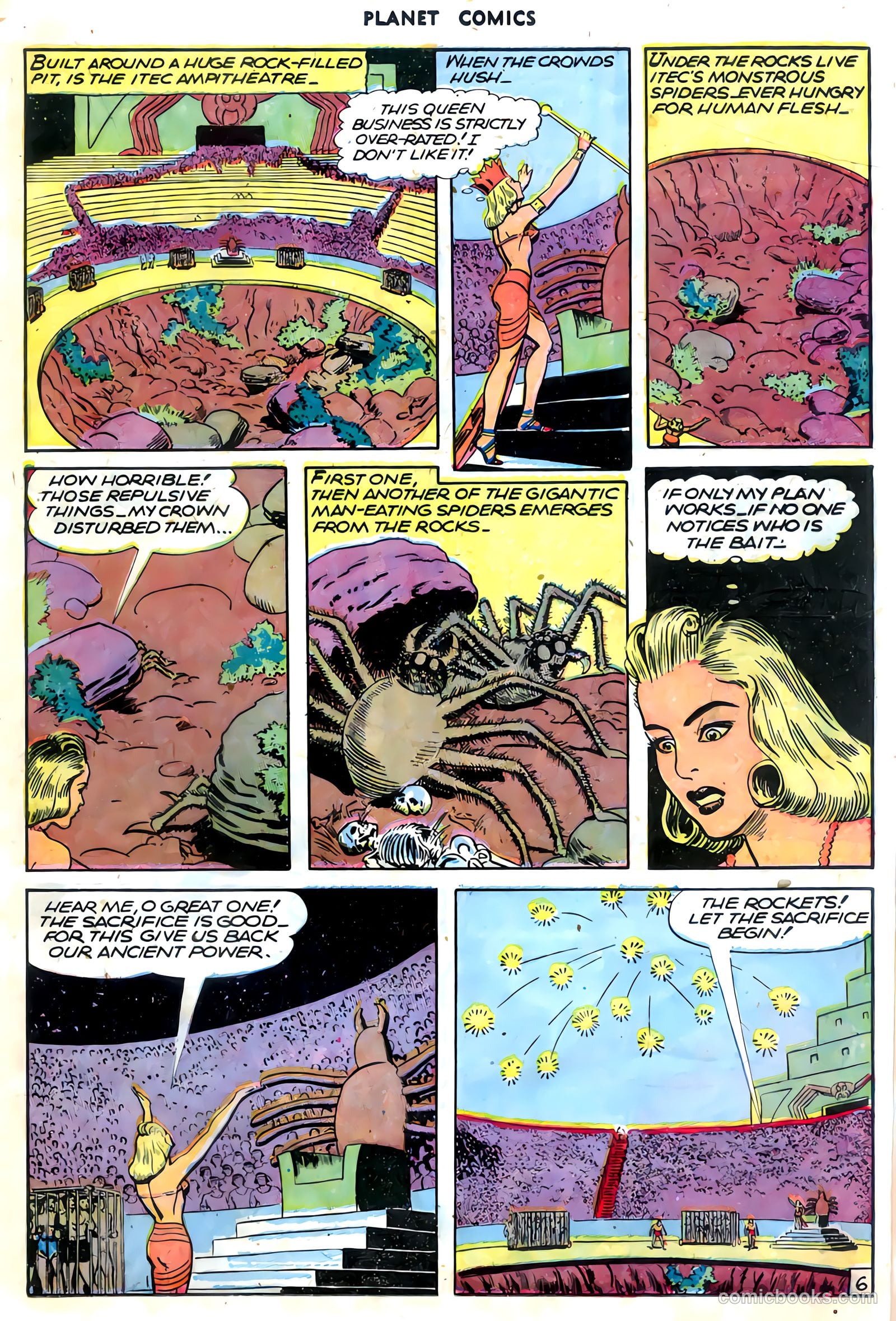 Planet Comics #41 (1946, Fiction House) — page 17 of 52