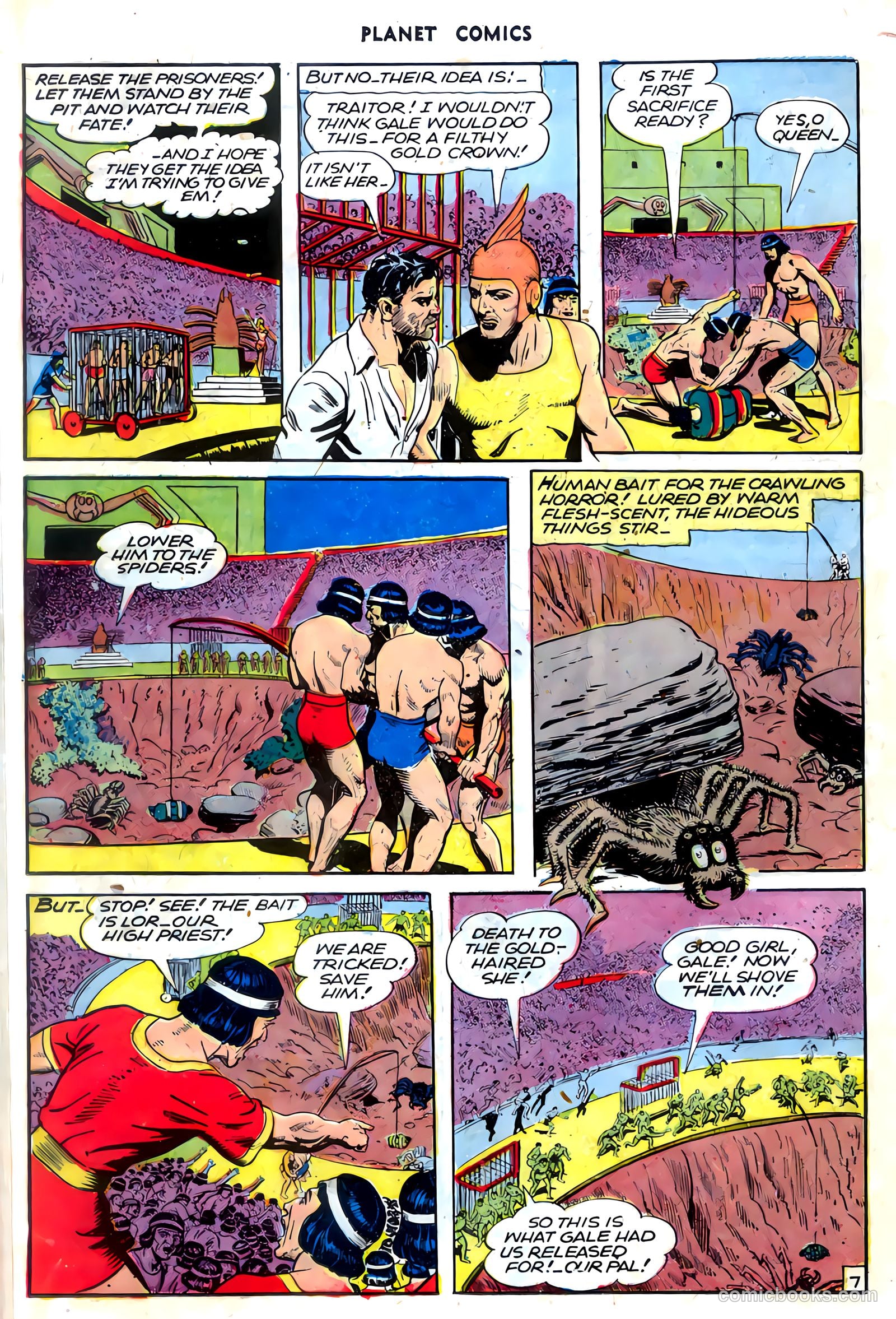 Planet Comics #41 (1946, Fiction House) — page 18 of 52