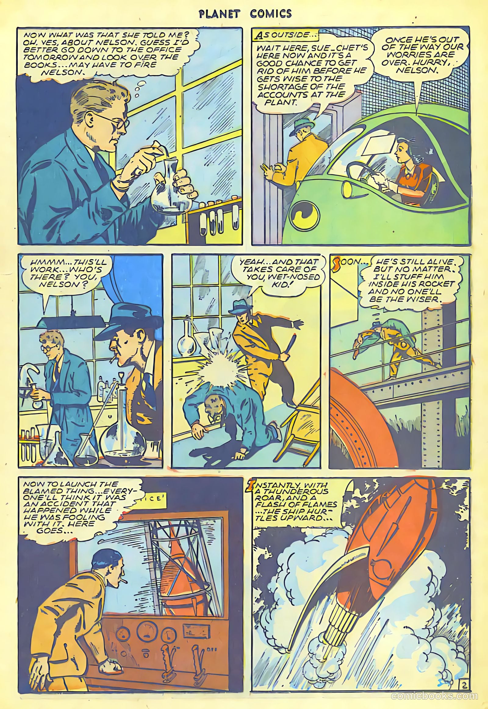 Planet Comics #41 (1946, Fiction House) — page 21 of 52